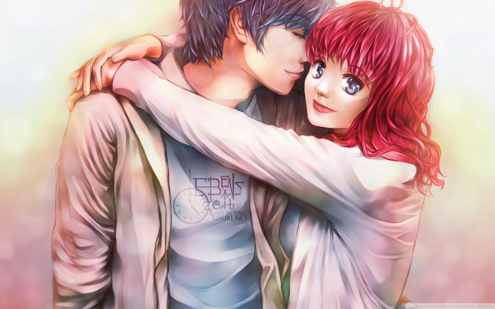 1680x1050 Lovers Anime ❤ 4K HD Desktop Wallpaper for 4K Ultra HD TV