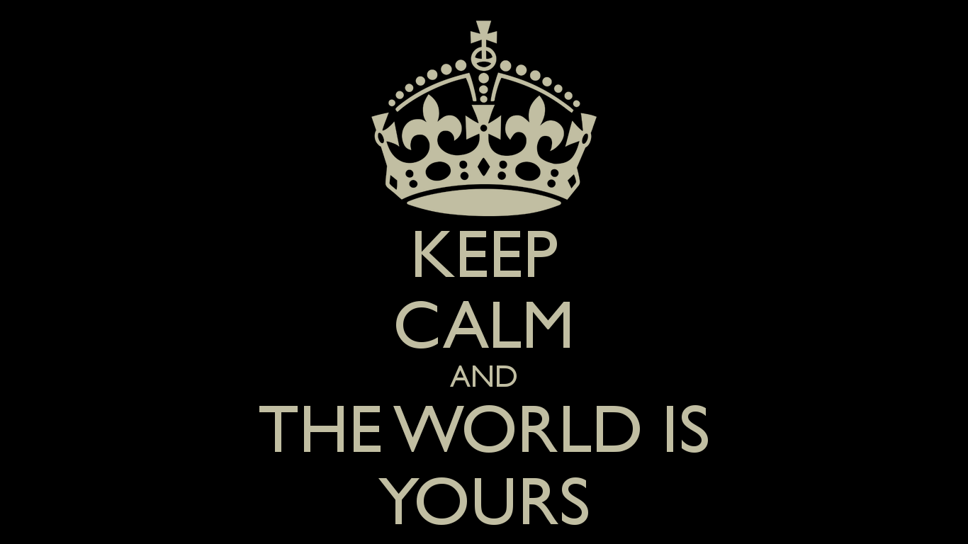 The world is yours обои