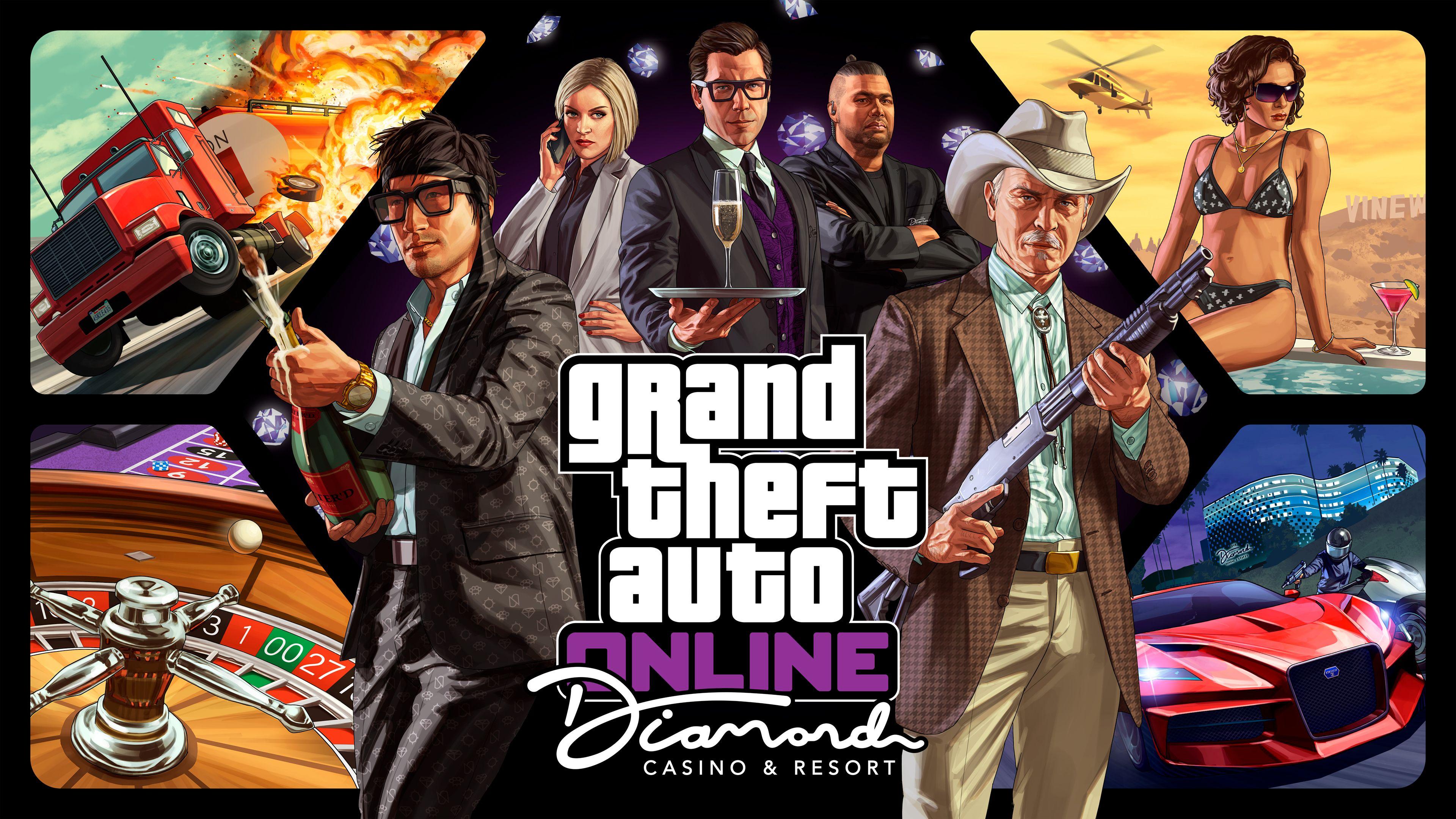 3840x2160 Gta 5 Casino Dlc HD Games, 4k Wallpaper, Image