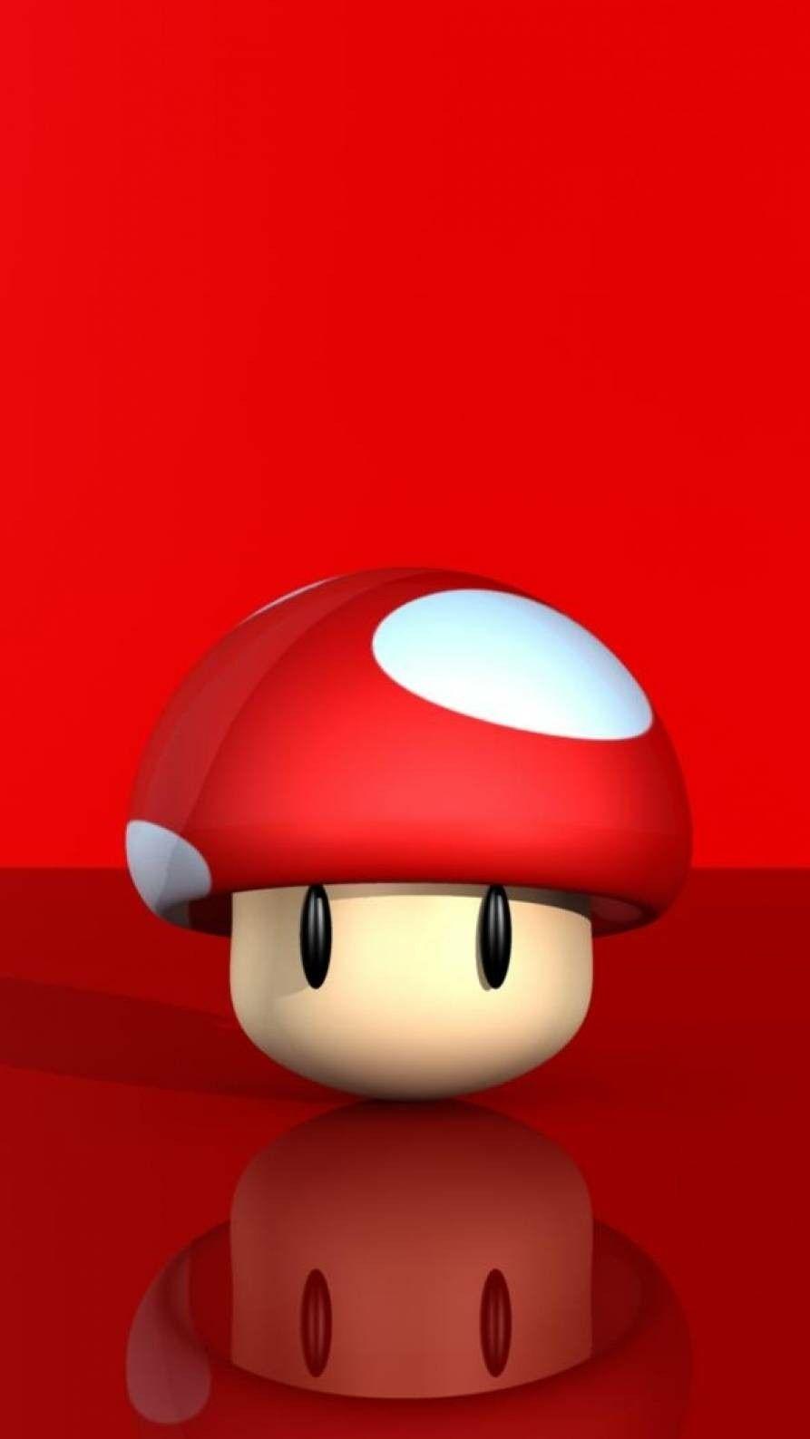 893x1587 Mario's mushroom. video games. iPhone wallpaper