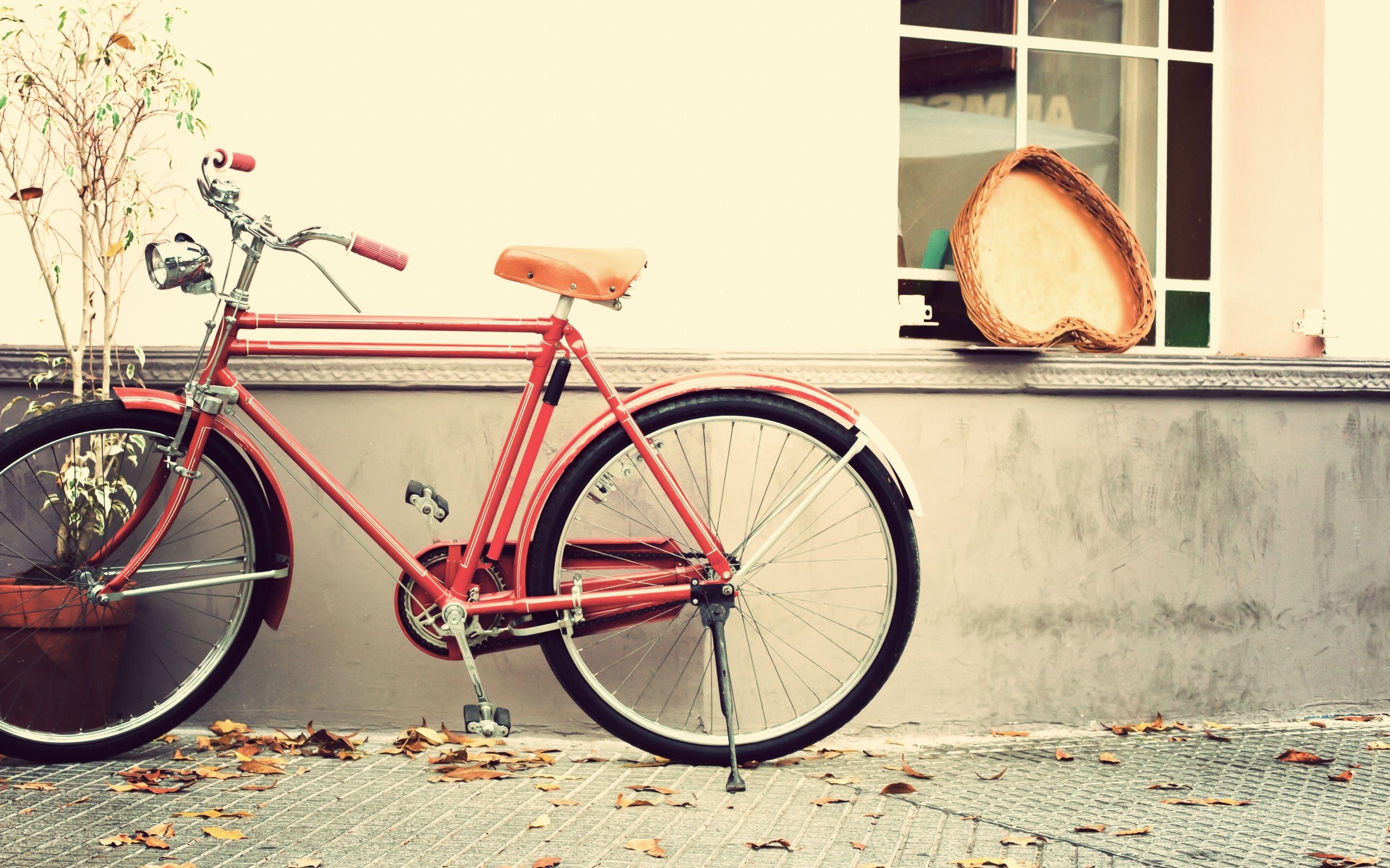 2880x1800 Bike Heart Vintage Love Wallpaper