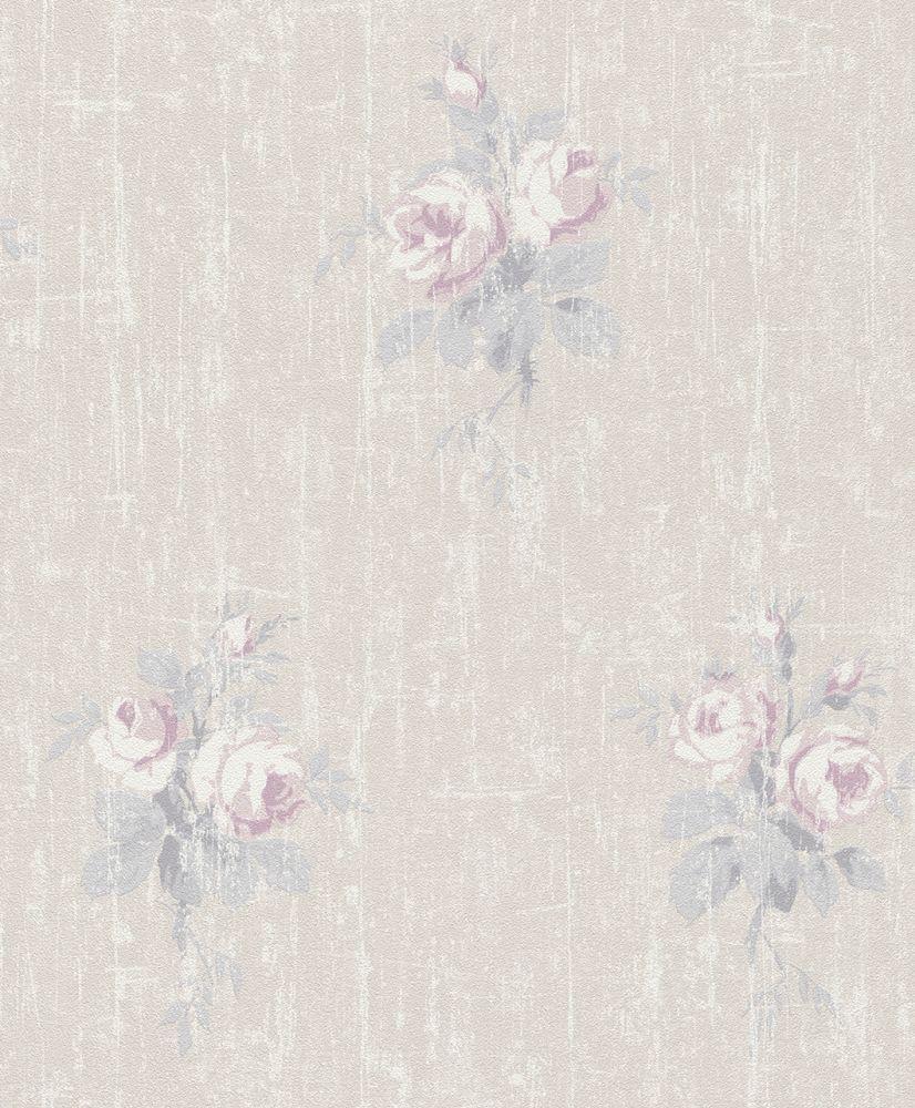 826x1000 Wallpaper Rasch rose vintage beige rosé 516128