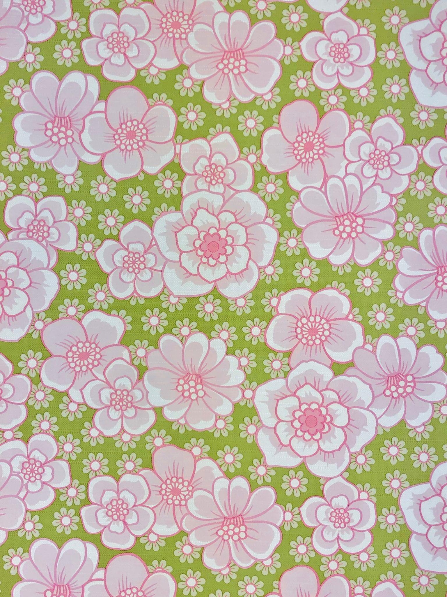 1536x2048 Papier Peint à Fleurs Rose