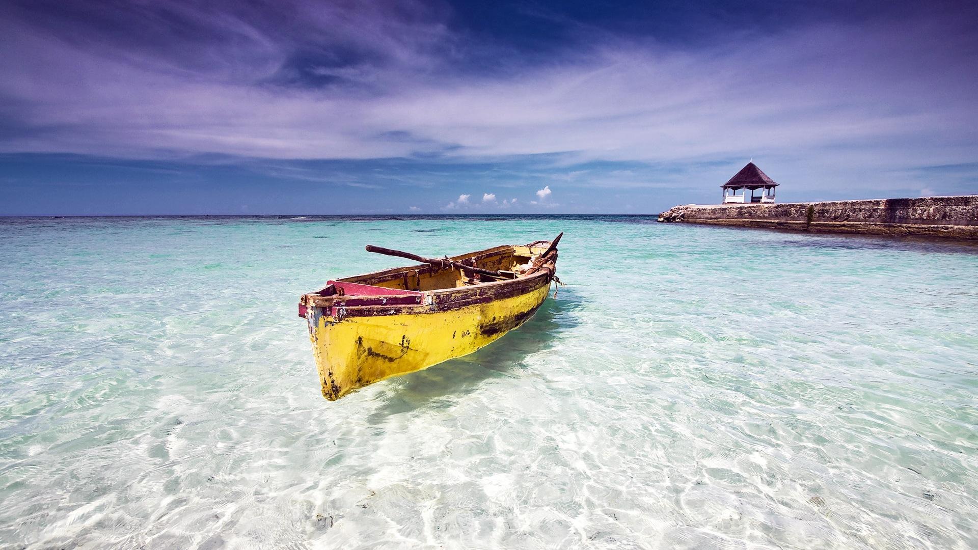 1920x1080 HD Beautiful Caribbean Wallpaper and Photo. HD Beach Wallpaper