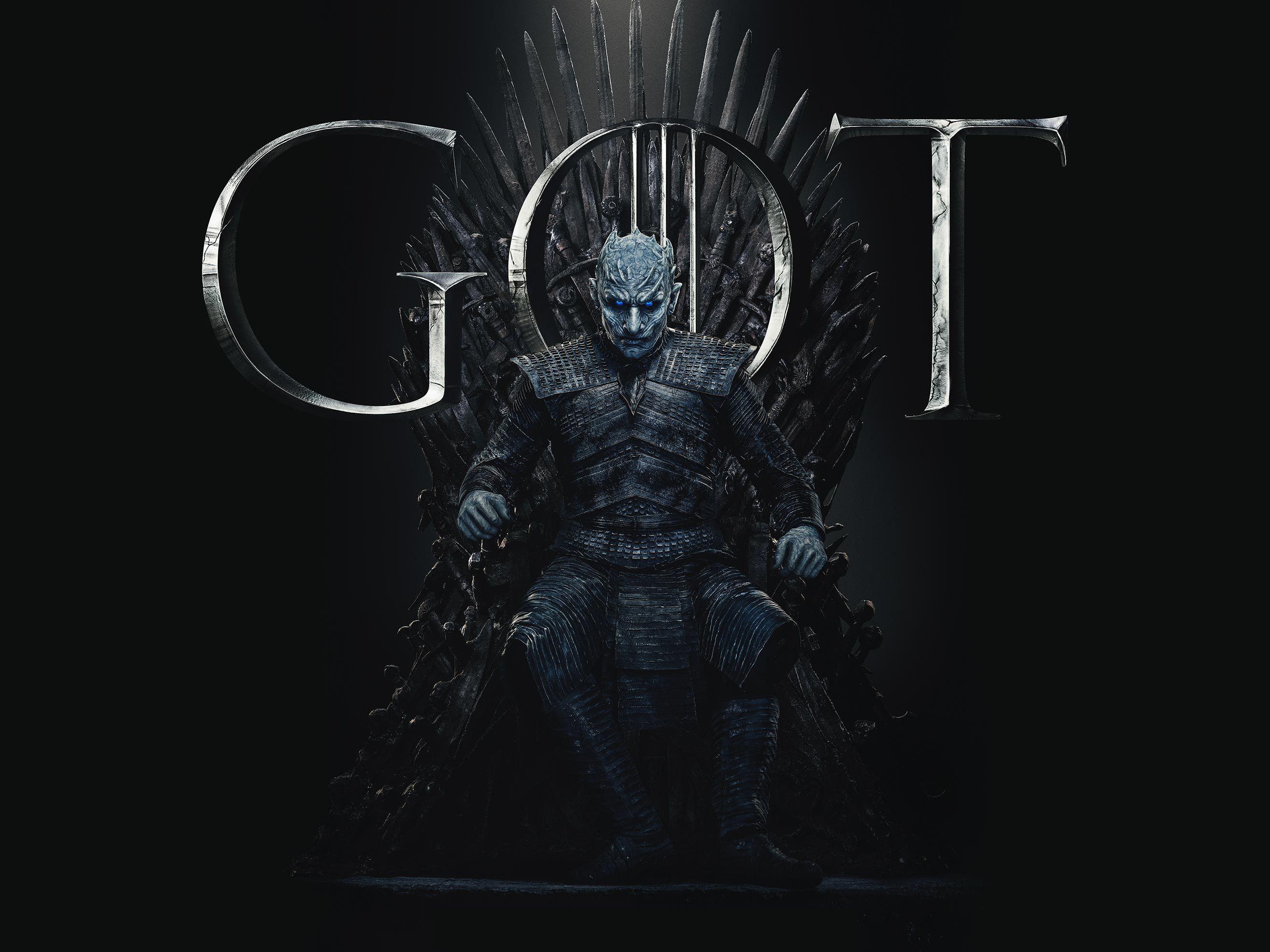 2630x1972 Night King Game of Thrones Season 8 Poster Wallpaper, HD TV