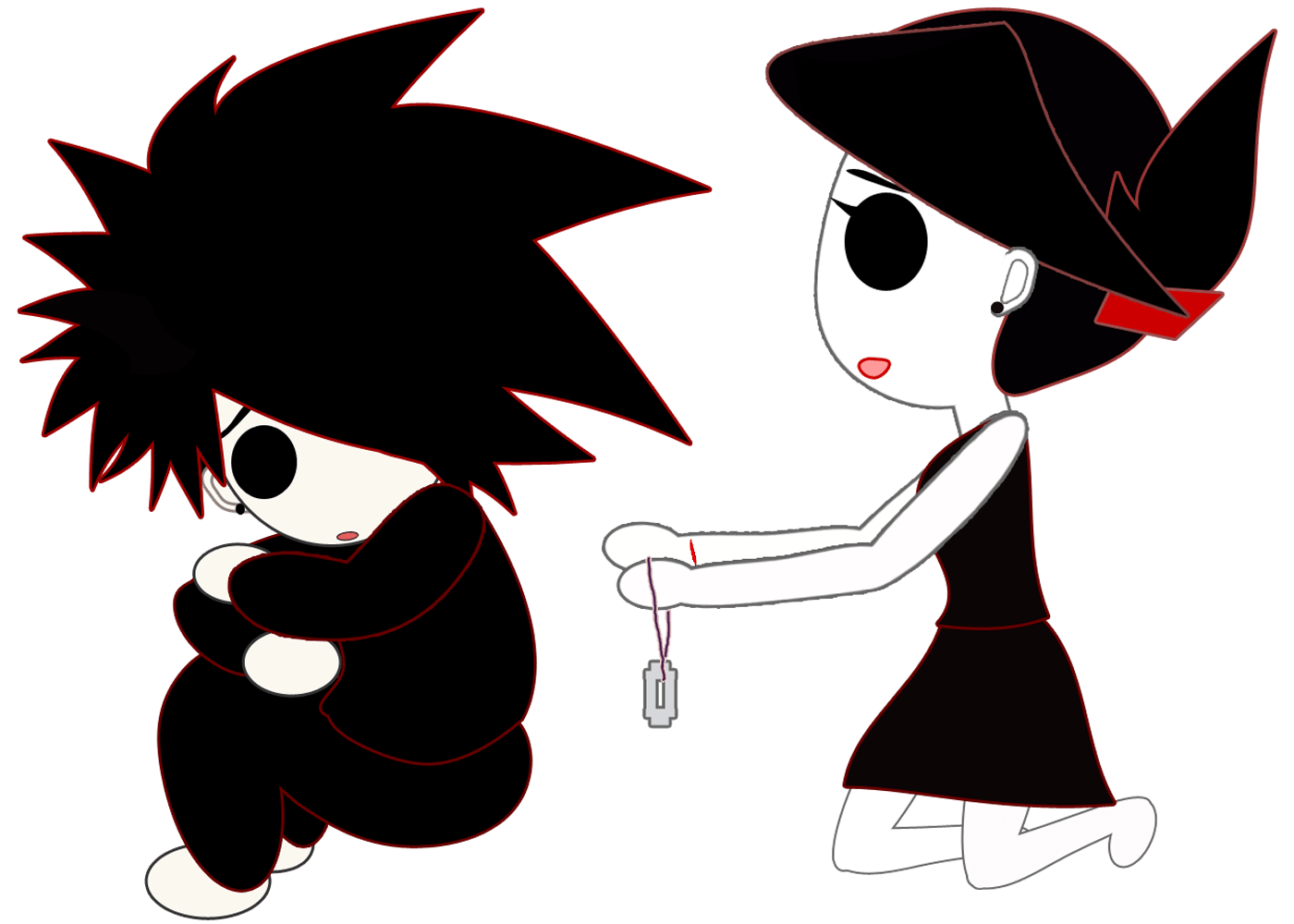 1400x1000 Emo Love Wallpaper 2017