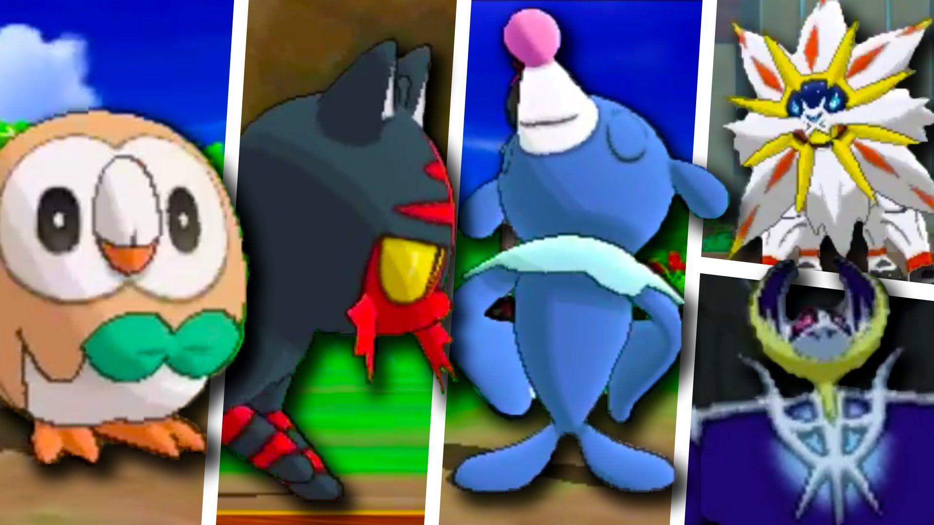 Pokemon Starters Sun and Moon Wallpapers Top Free Pokemon Starters