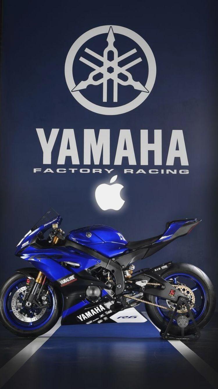 17 Yamaha Bike logo sticker Black 8x7