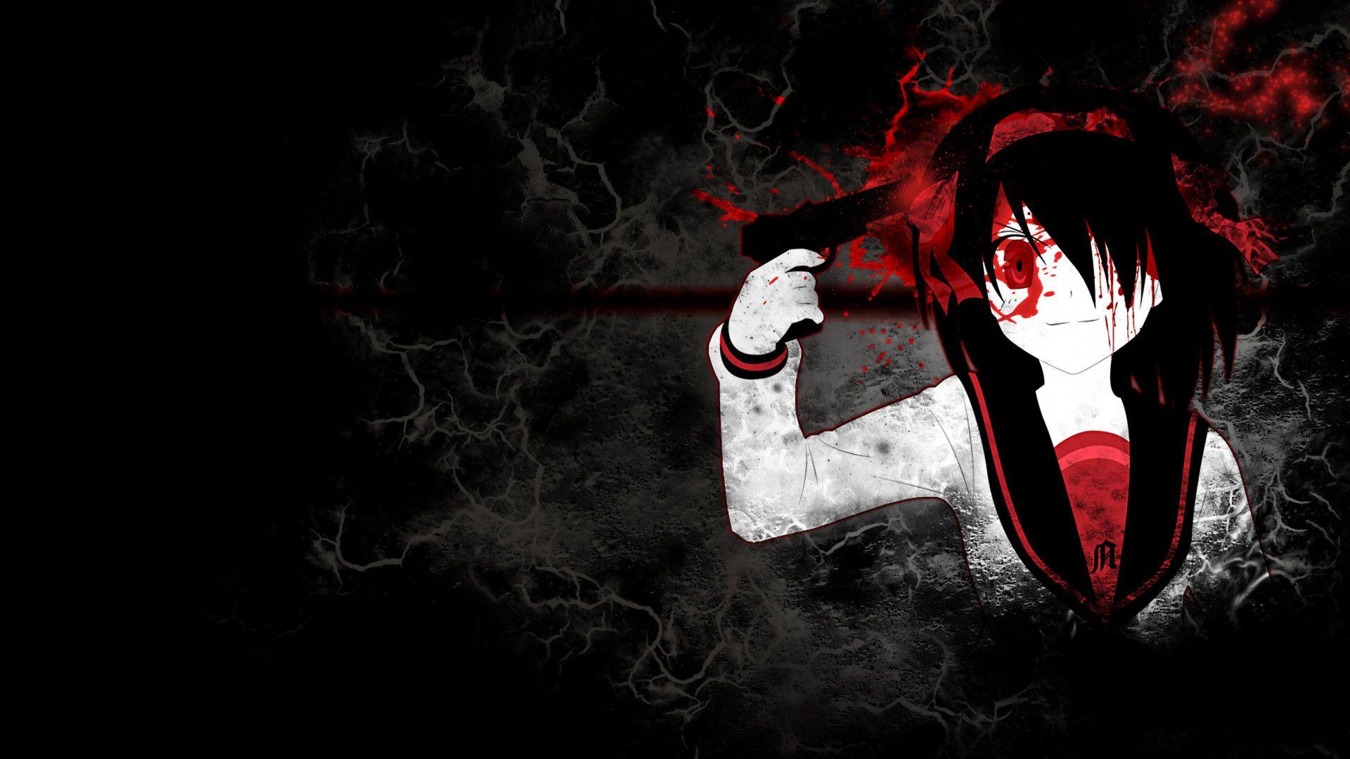 1920x1080 Suicidal Anime Girl Hình nền HD