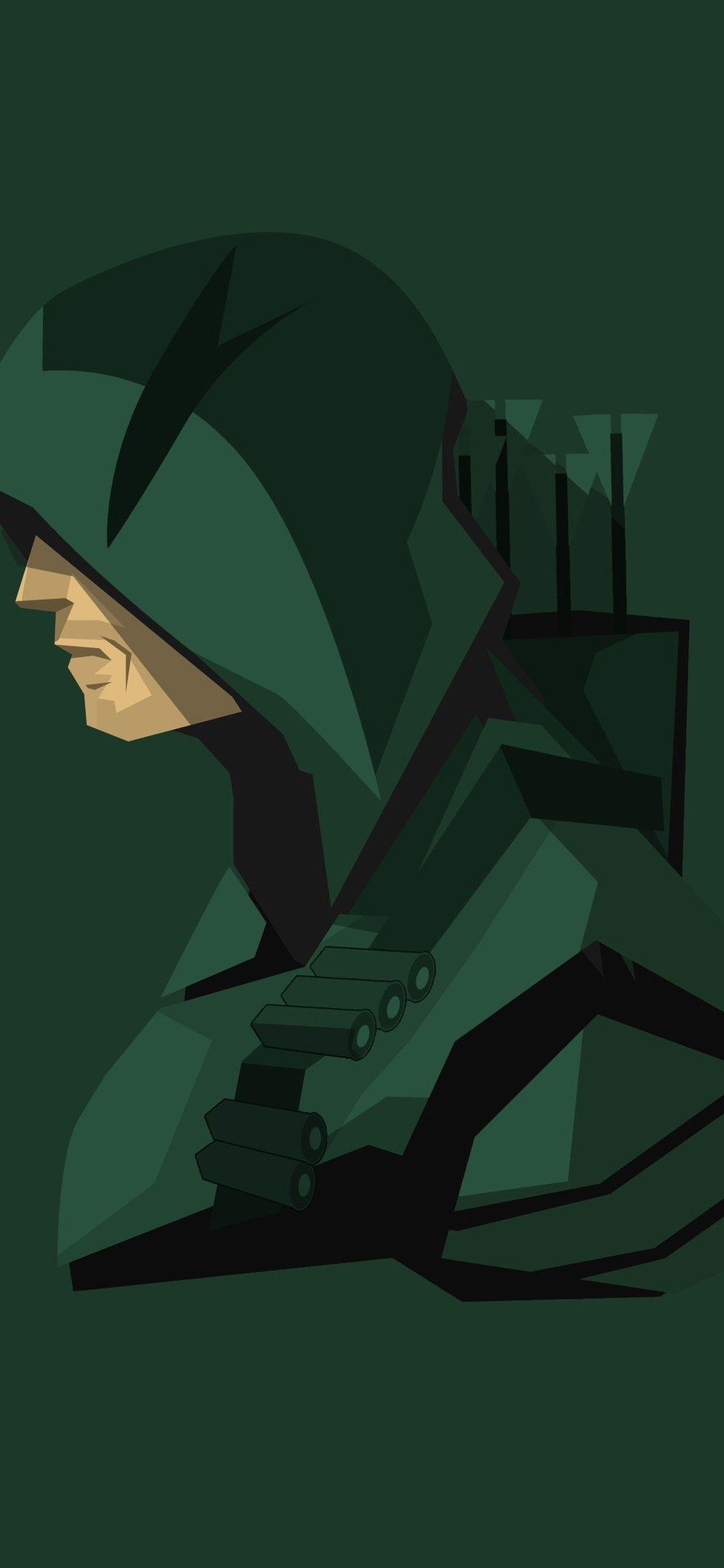 1125x2436 desktophdwallpaper.org. Green arrow, Green arow, Phone wallpaper