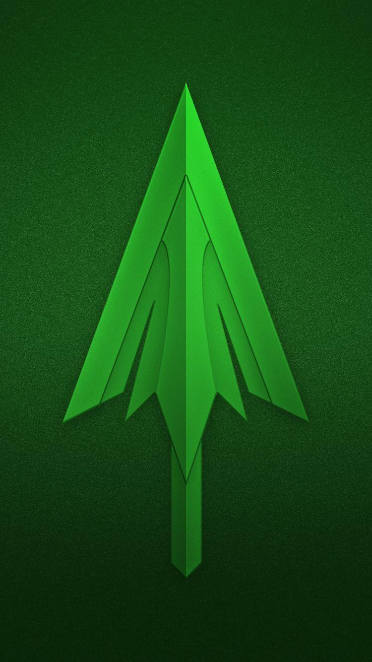 750x1334 Download 750x1334 wallpaper green arrow, logo, minimal, iphone iphone 750x1334 HD image, background, 10292