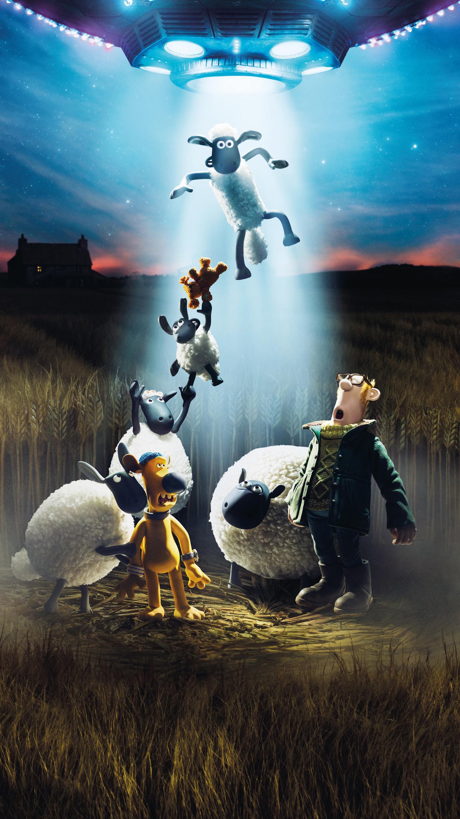 1536x2732 Shaun the Sheep Movie Wallpaper