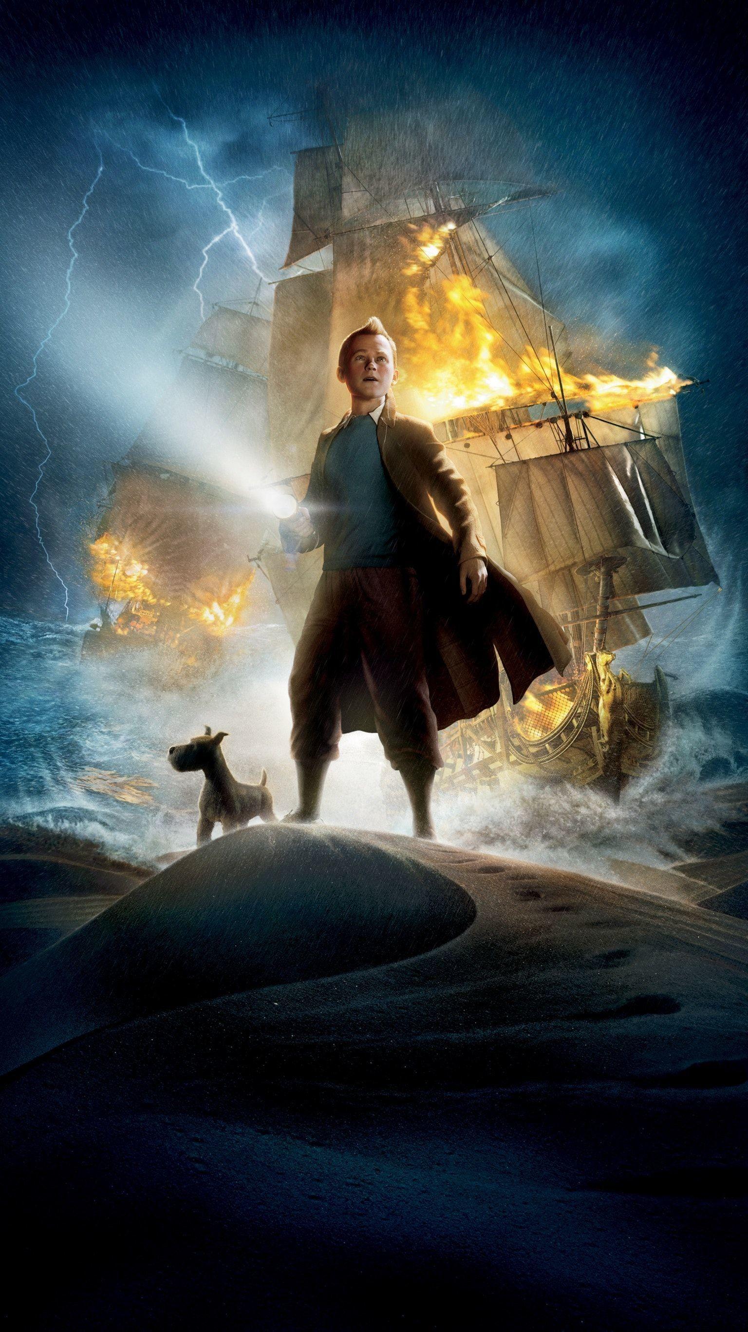 1536x2733 Tintin Wallpaper