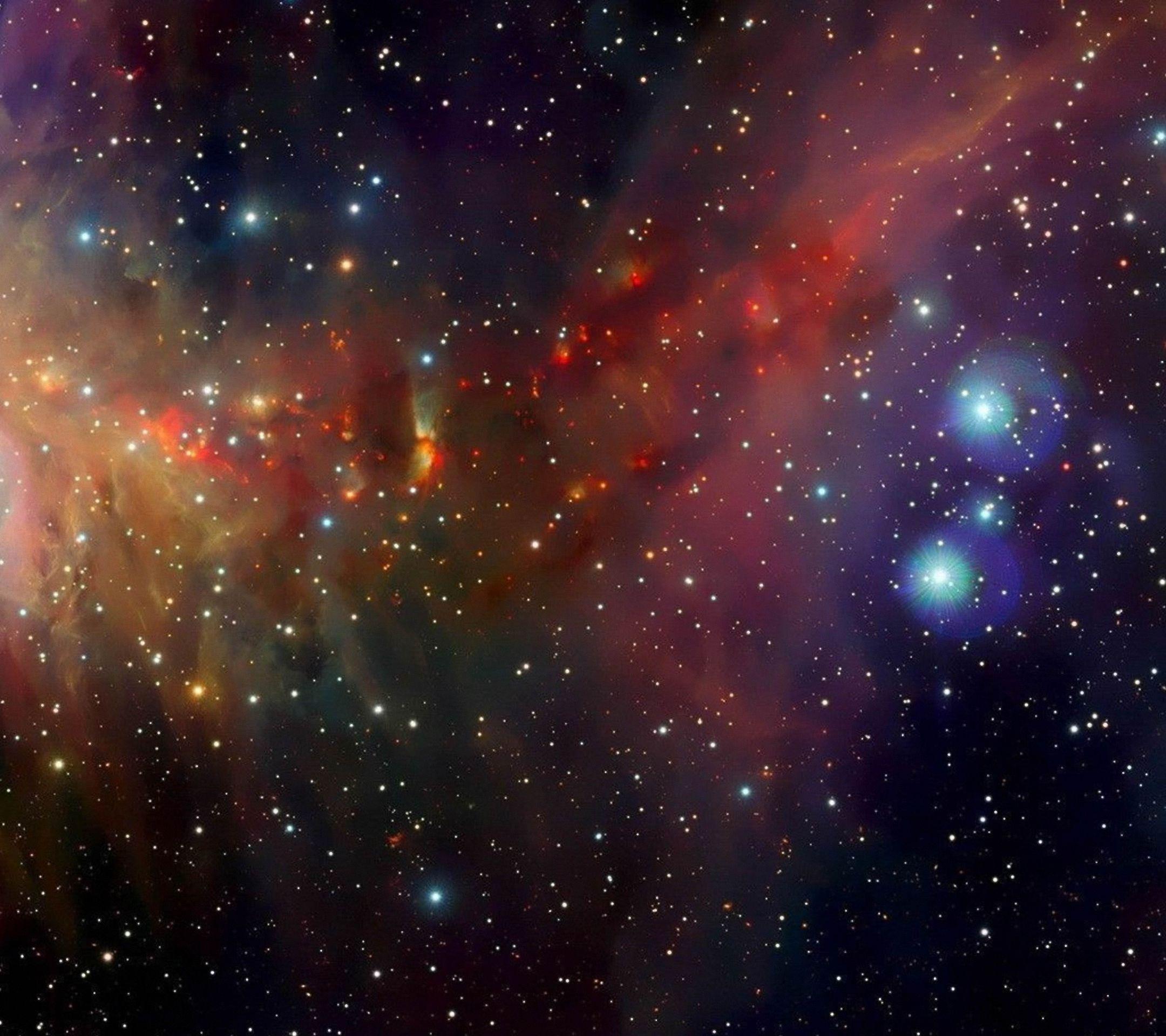 2160x1920 Colorful Nebula sony xperia z Wallpaper HD 2160x1920