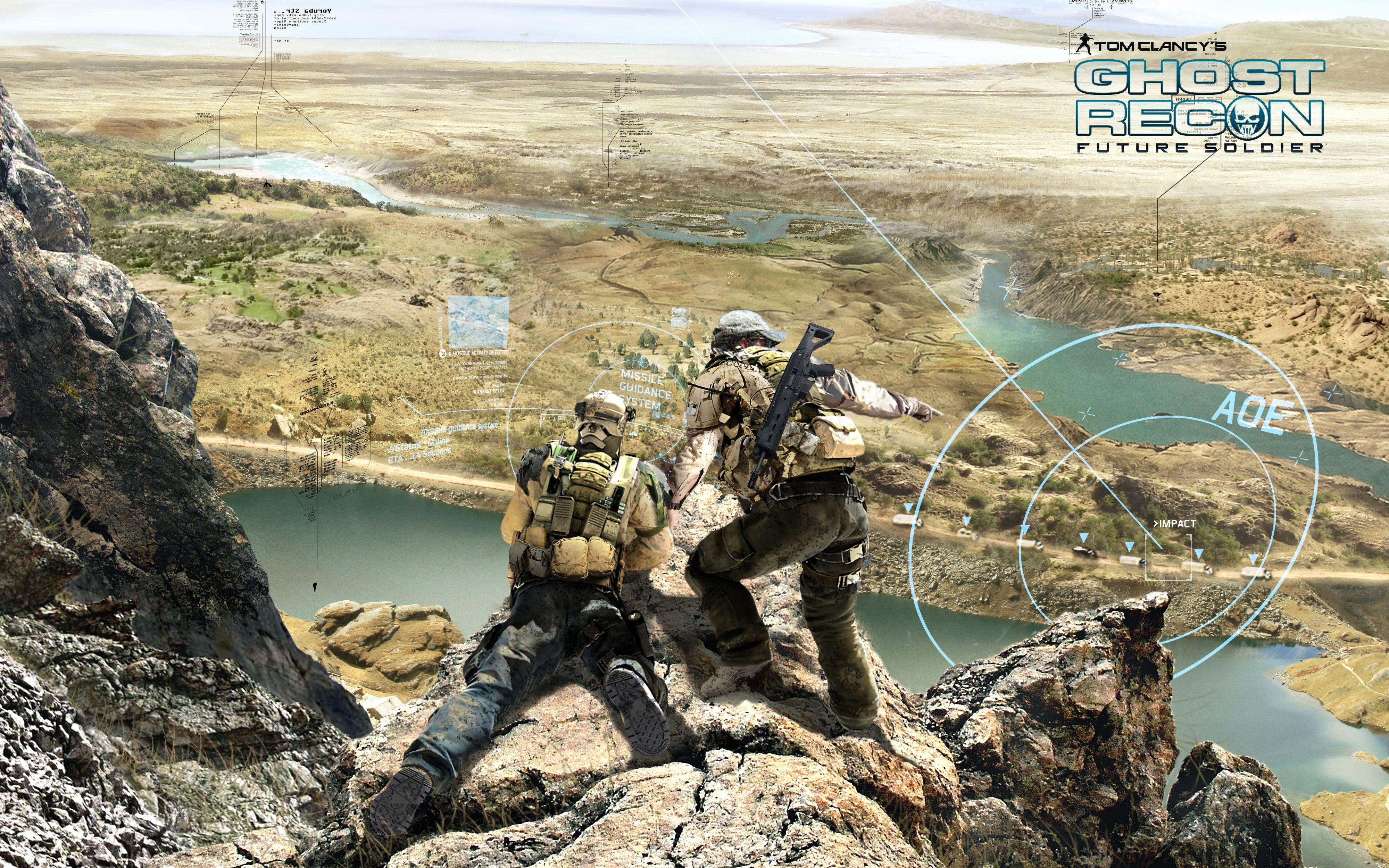 4000x2500 Ghost Recon Future Soldier Game Wallpaper