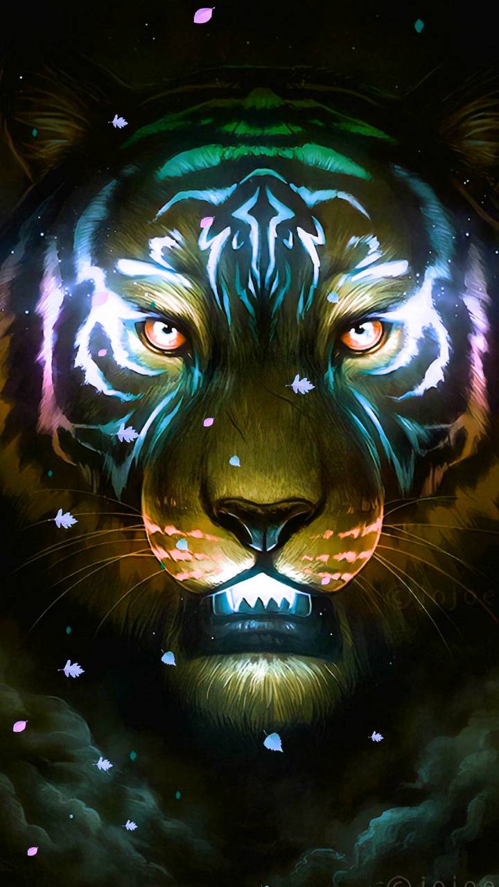 Neon Lion Wallpapers Top Free Neon Lion Backgrounds