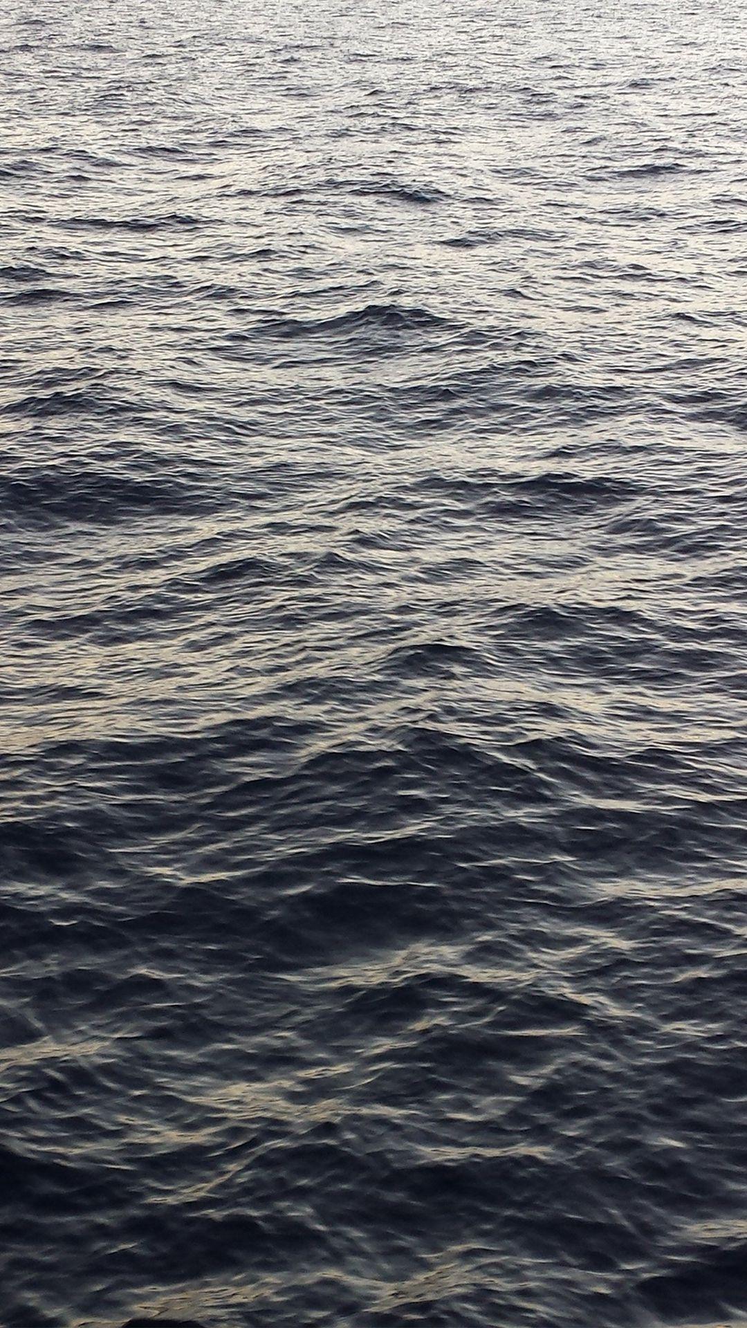 1080x1920 Sea Ocean Wave Dark Blue Nature iPhone 8 Wallpaper Free
