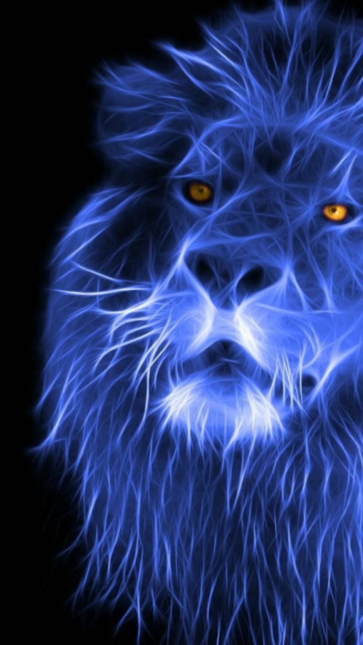 Neon Lion Wallpapers - Top Free Neon Lion Backgrounds - WallpaperAccess