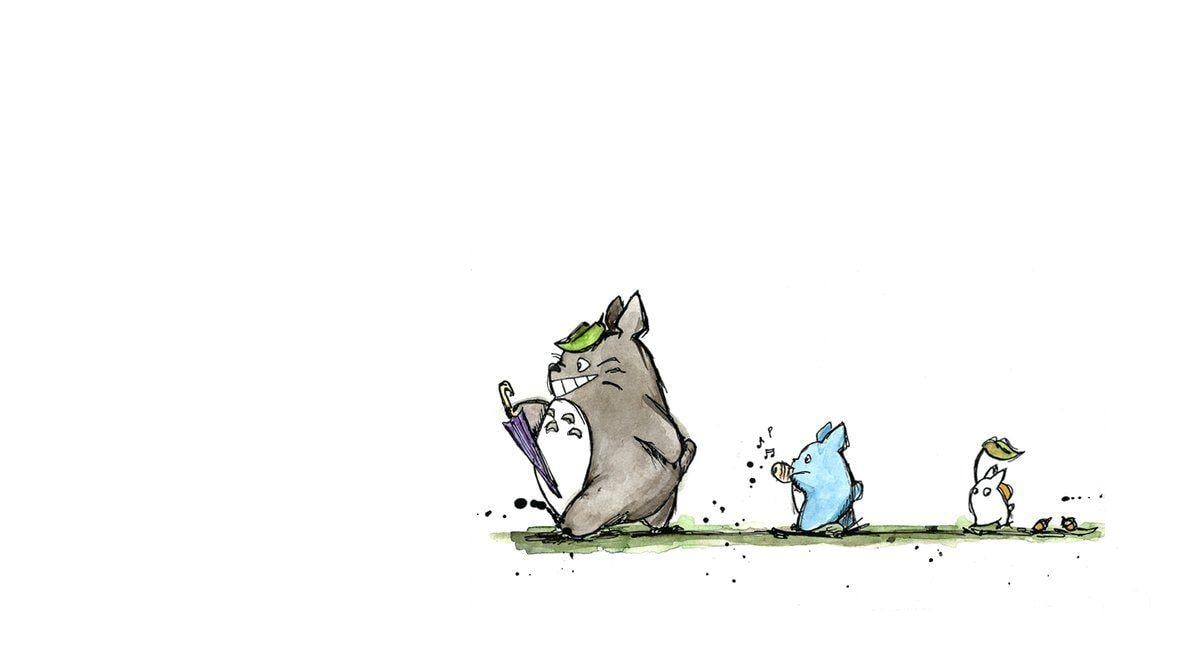 Totoro Wallpapers Top Free Totoro Backgrounds Wallpaperaccess