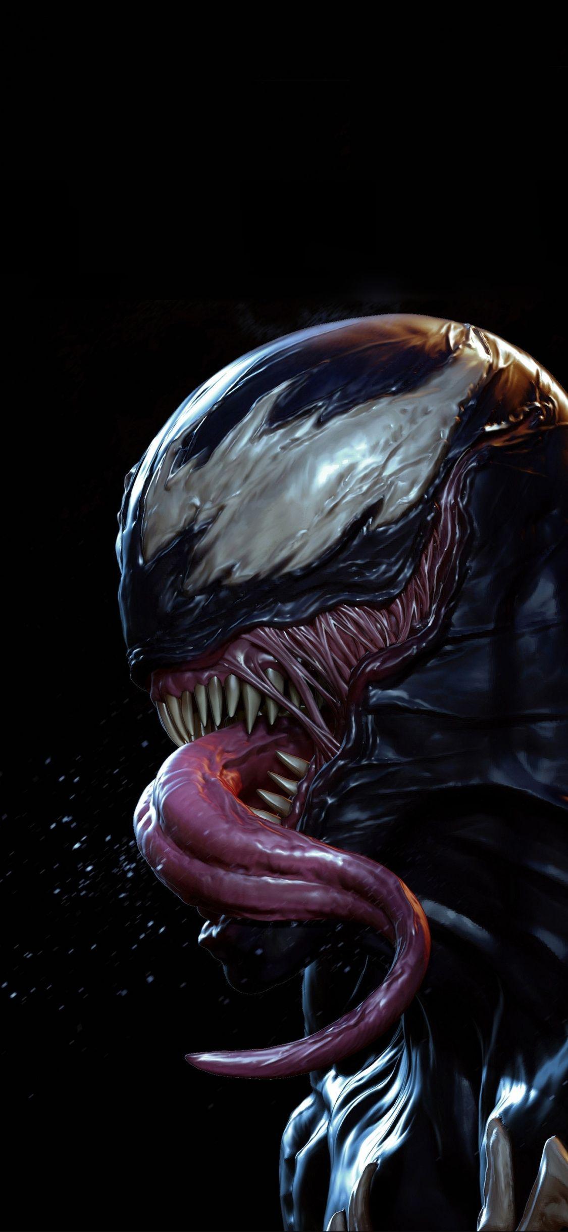 1125x2436 Download 1125x2436 wallpaper creepy and dark, villain, venom