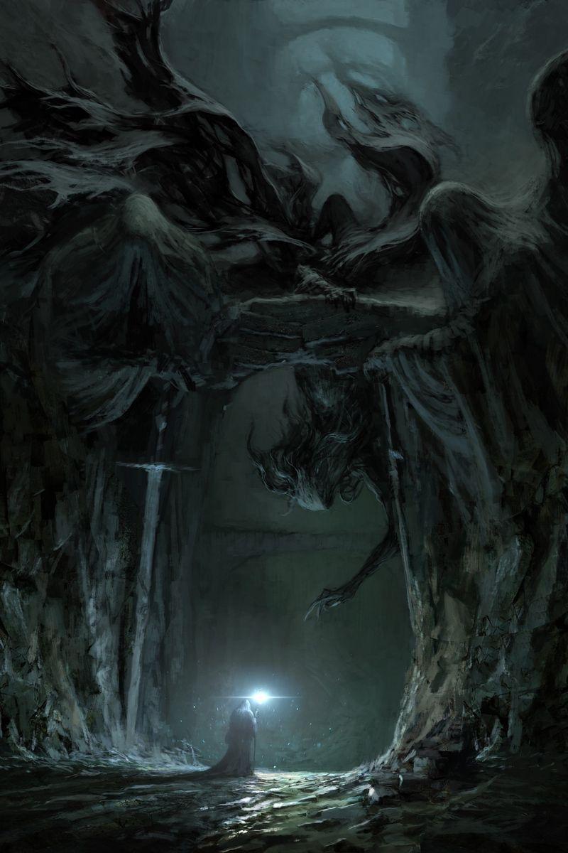 800x1200 Download Wallpaper 800x1200 Wanderer, Gate, Dark, Creepy, Art Iphone 4s 4 For Parallax HD Background