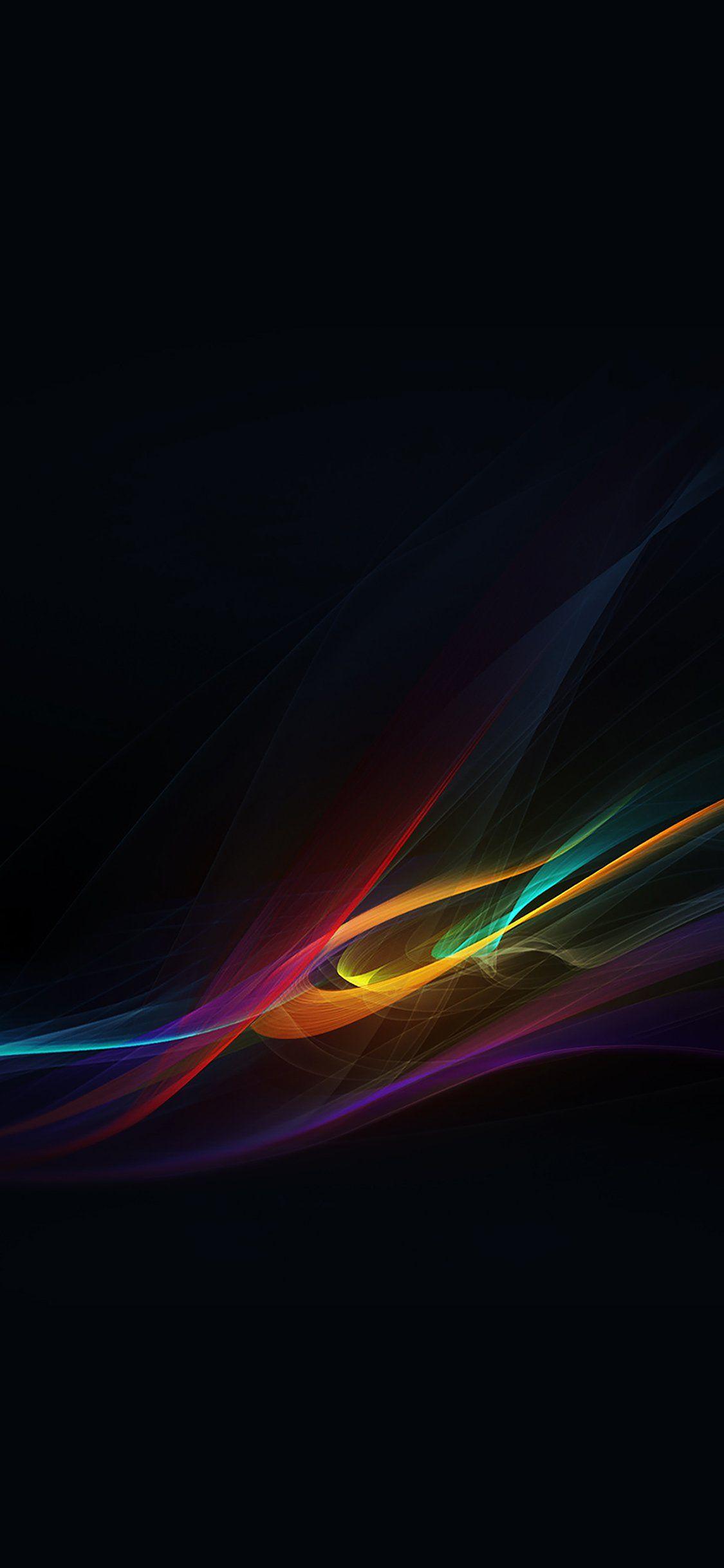 1125x2436 iPhone wallpaper. abstract line