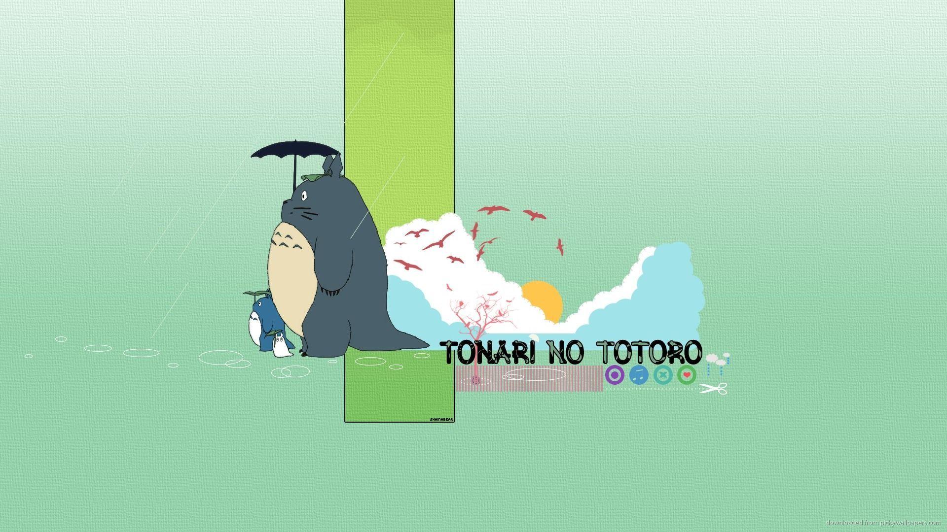 1920x1080 My neighbor Totoro. My neighbor totoro Wallpaper 1920x1080 Pixel