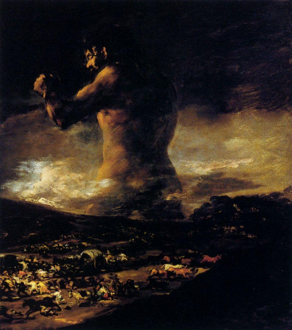 957x1080 The Colossus Goya Wallpaper Image