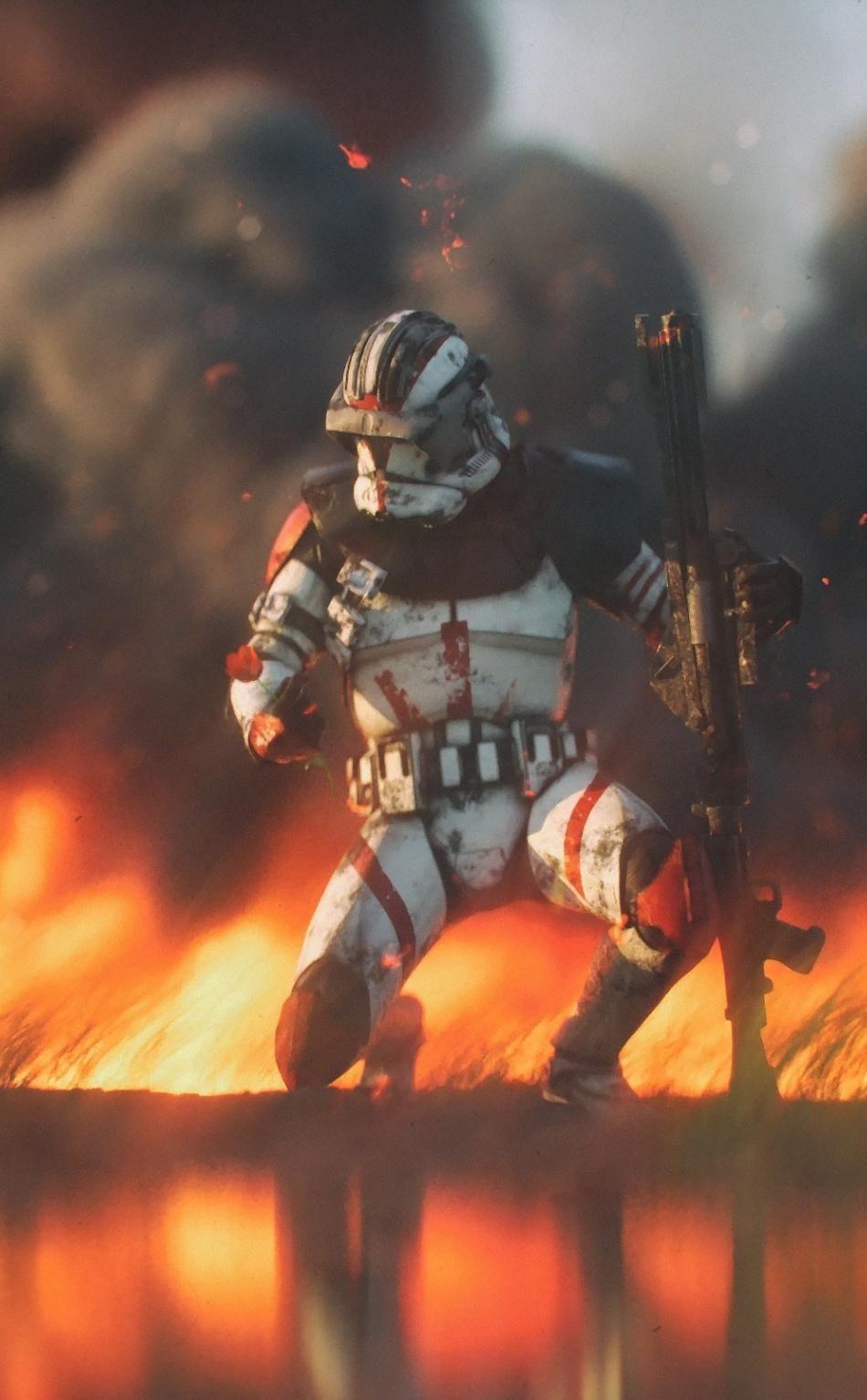 950x1534 Download Clone Trooper iPhone Wallpaper, HD Background