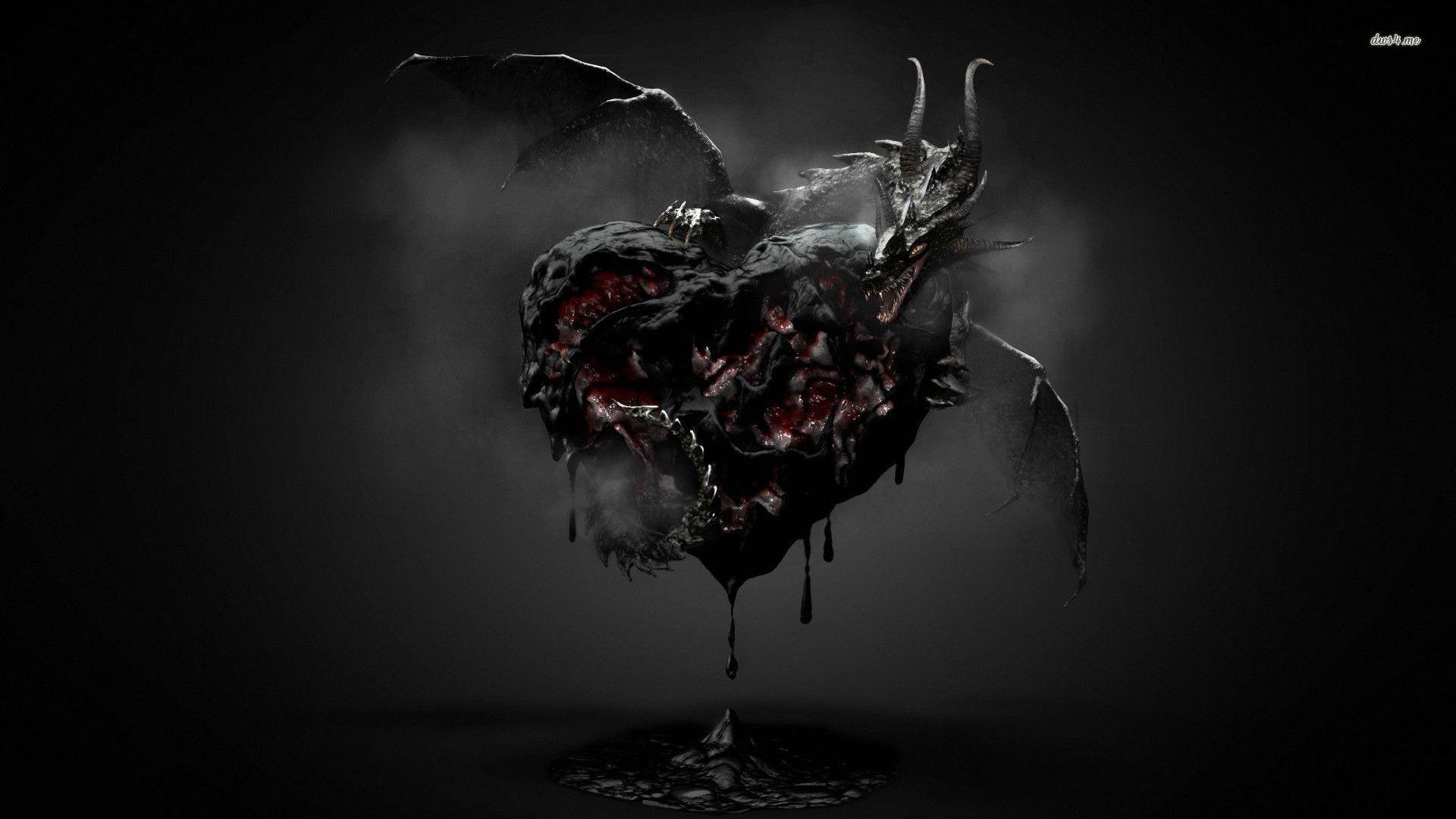 Dark Heart Wallpapers - Top Free Dark Heart Backgrounds - WallpaperAccess