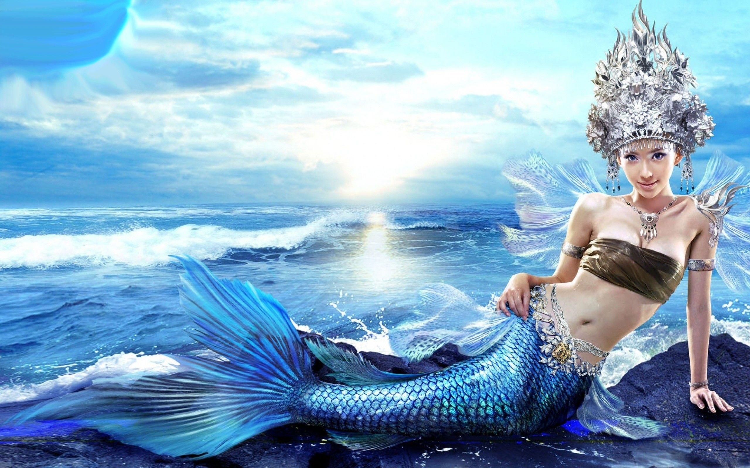 Beautiful Mermaid Wallpapers - Top Free Beautiful Mermaid Backgrounds -  WallpaperAccess