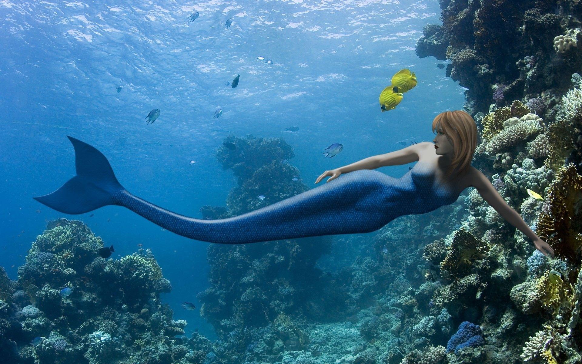 1920x1200 Mermaid Wallpaper for Computer