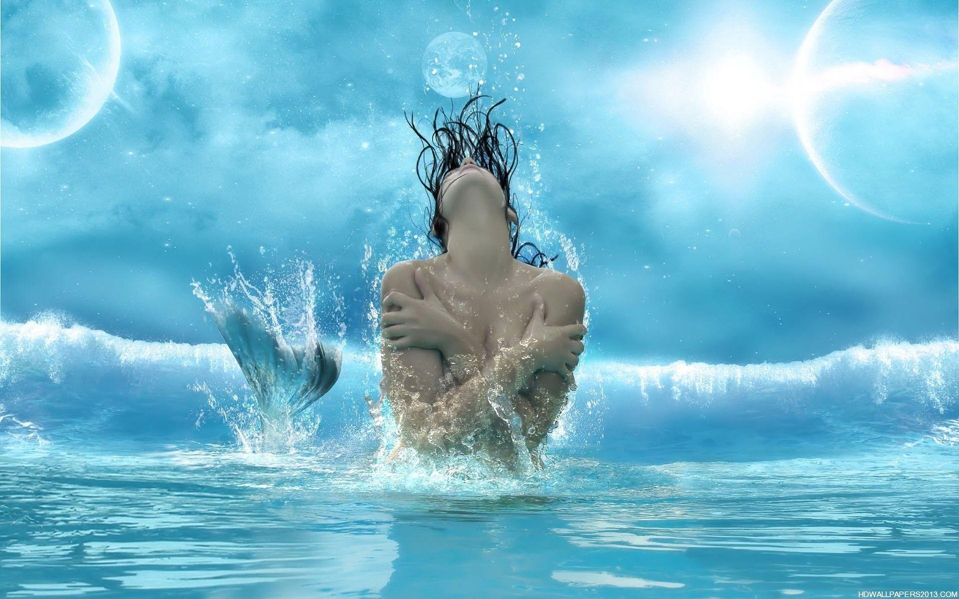 1920x1200 Mermaid Wallpaper HD. High Definition Wallpaper, High