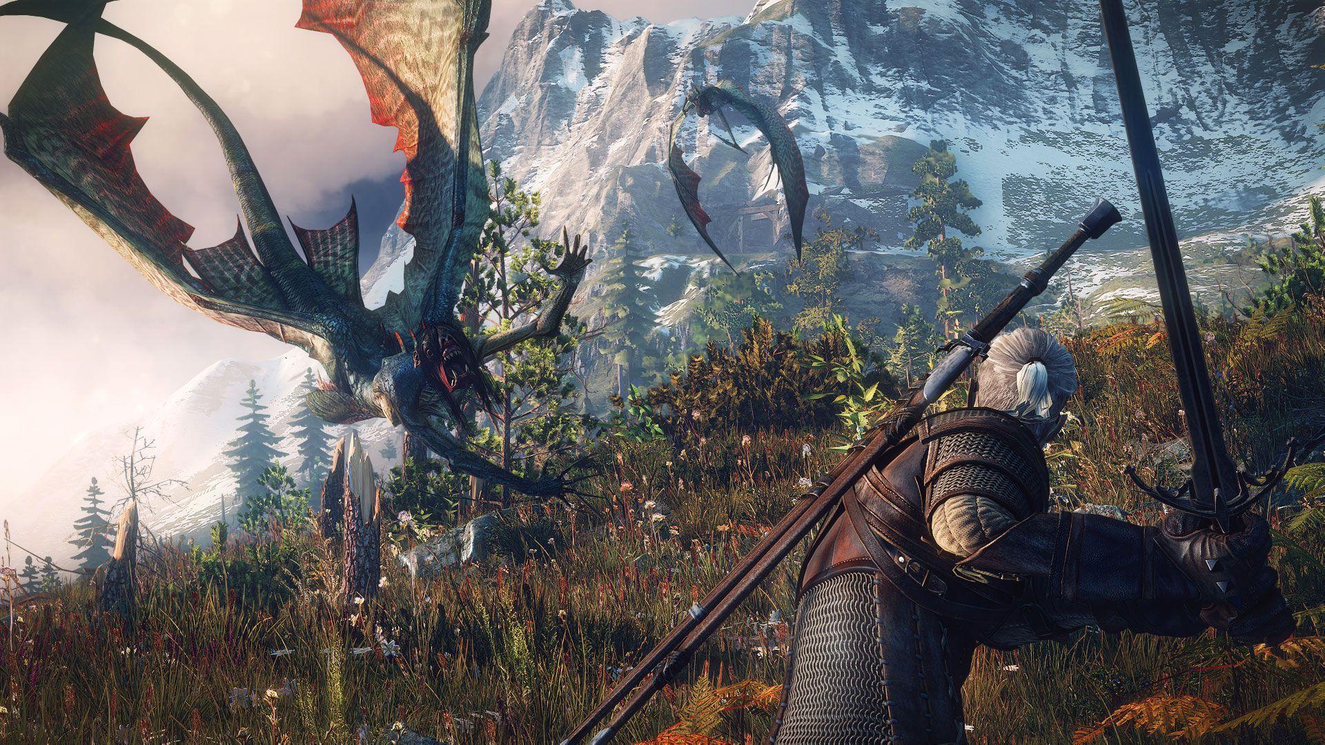 1920x1080 Witcher 3 Siren PlayStation Wallpaper