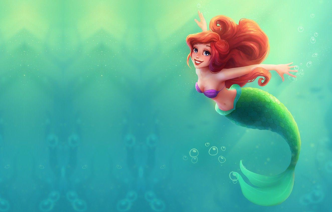 Cartoon Mermaid Wallpapers - Top Free Cartoon Mermaid Backgrounds