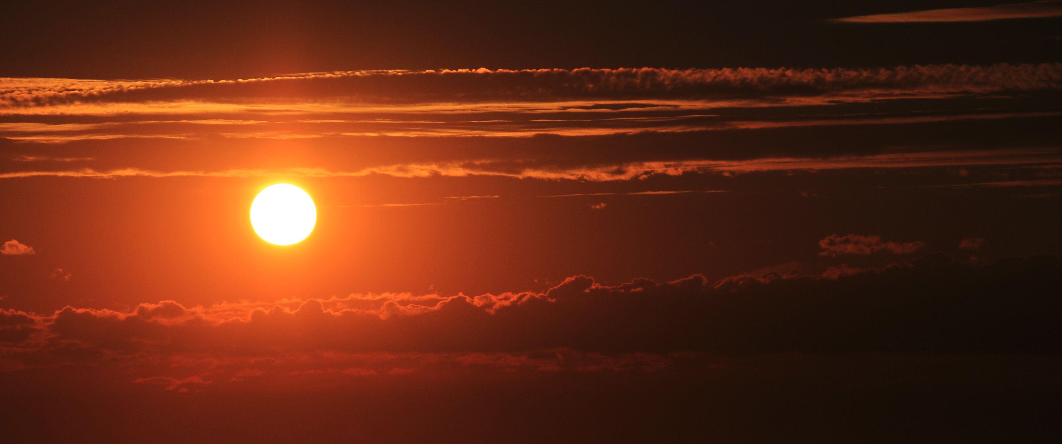 3440x1440 Red Skies:9 Ultrawide HD Wallpaper (3440x1440):9