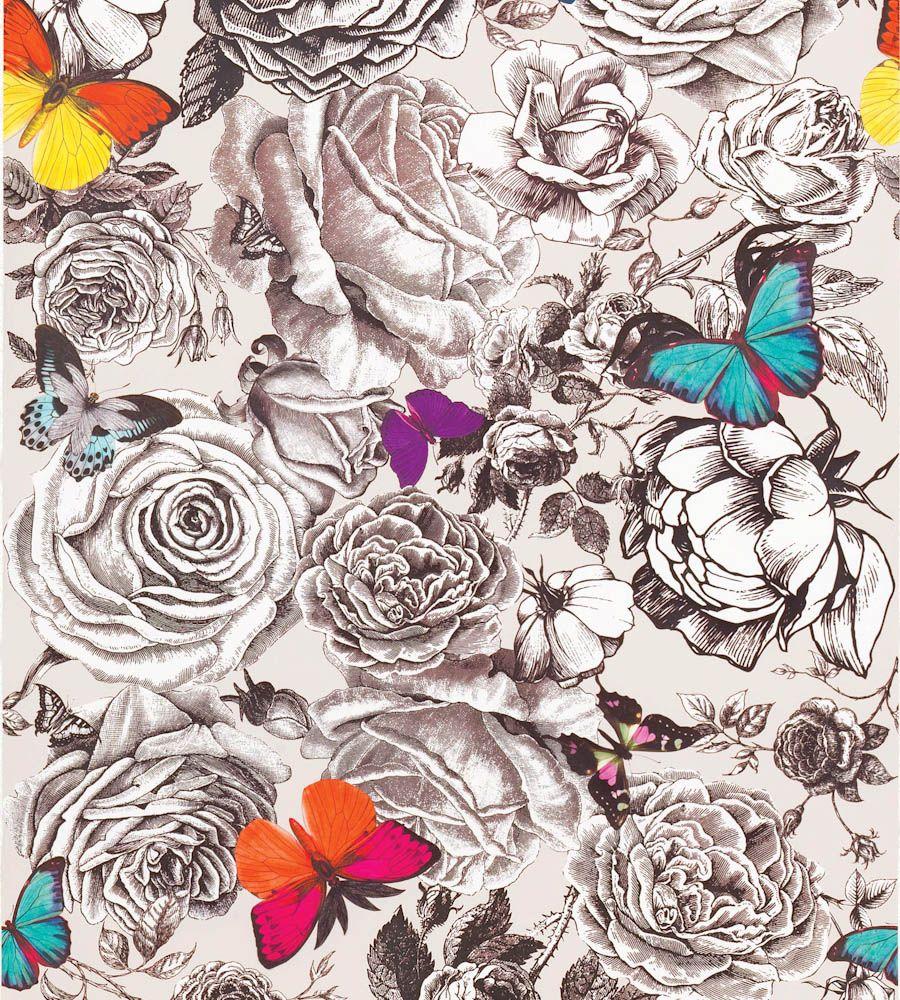 900x1000 Osborne & Little Garden Wallpaper