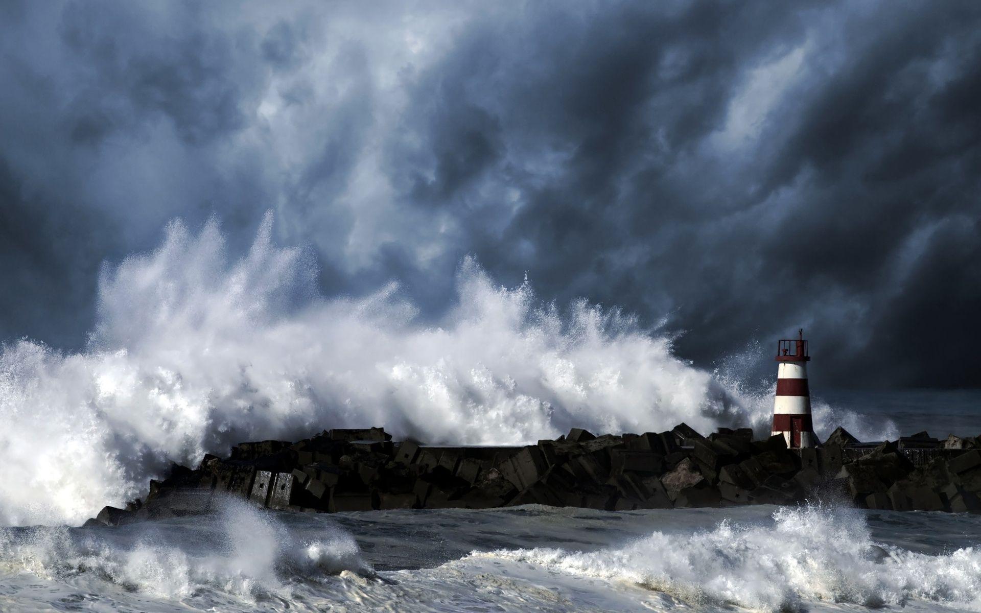 Lighthouse Storm Wallpapers - Top Free Lighthouse Storm Backgrounds ...