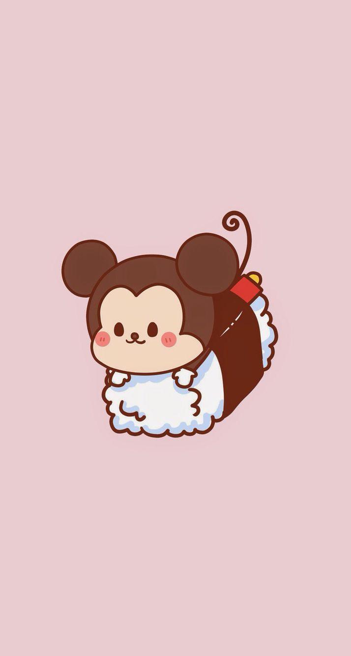 714x1334 Sushi Micky. Cute Disney Drawings, Cute Cartoon