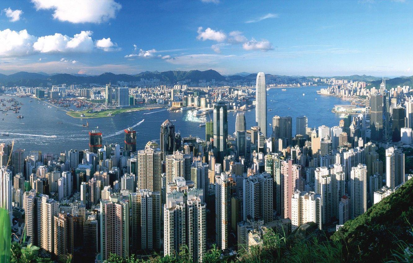 1332x850 Wallpaper city, wallpaper, hongkong image for desktop