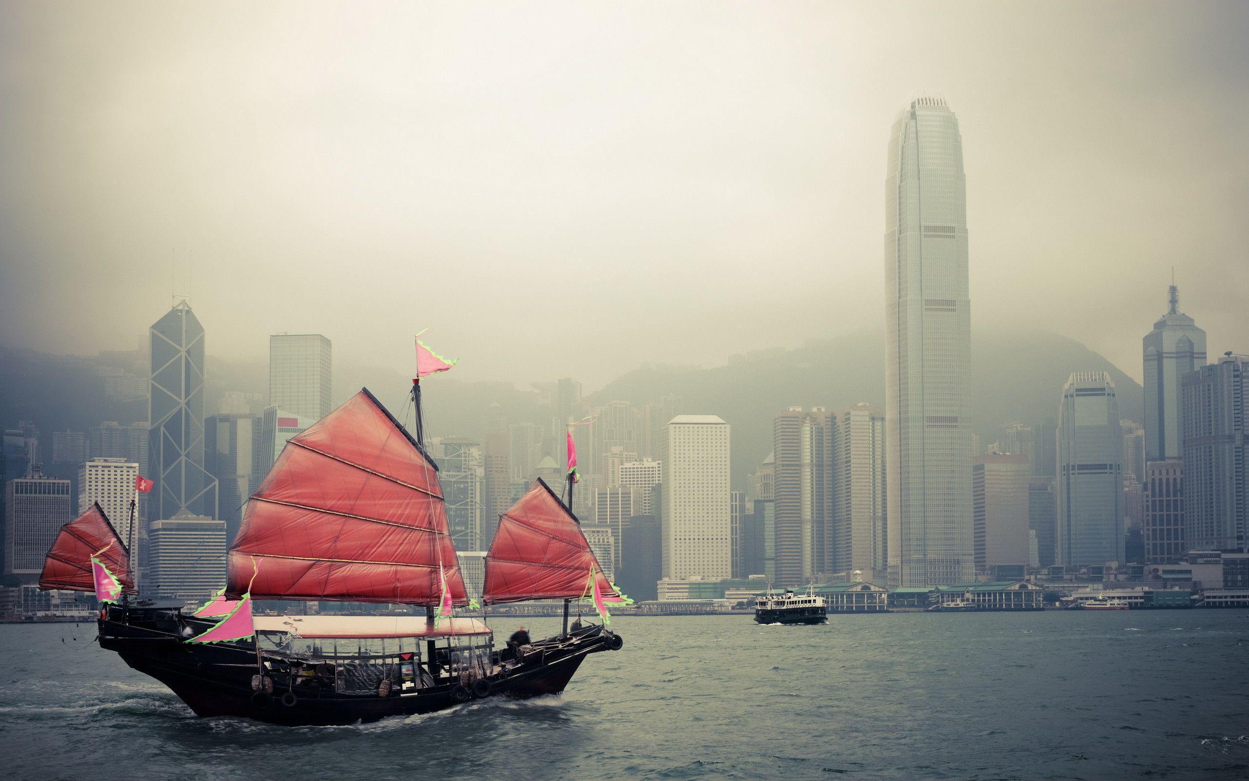 2560x1600 Hong Kong Wallpaper
