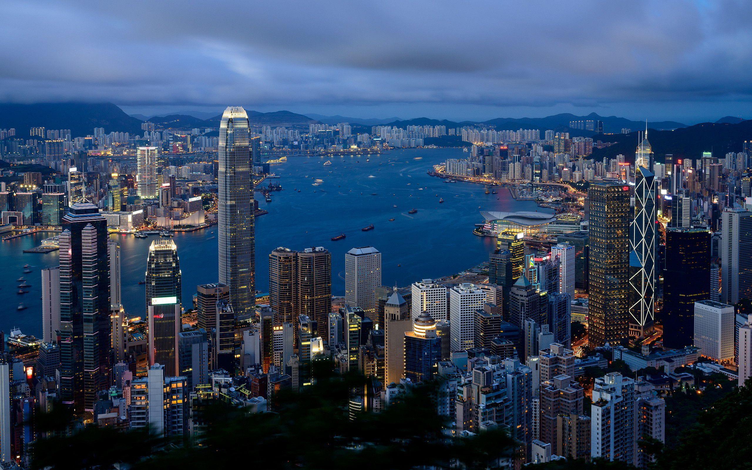 2560x1600 Hong Kong Wallpaper