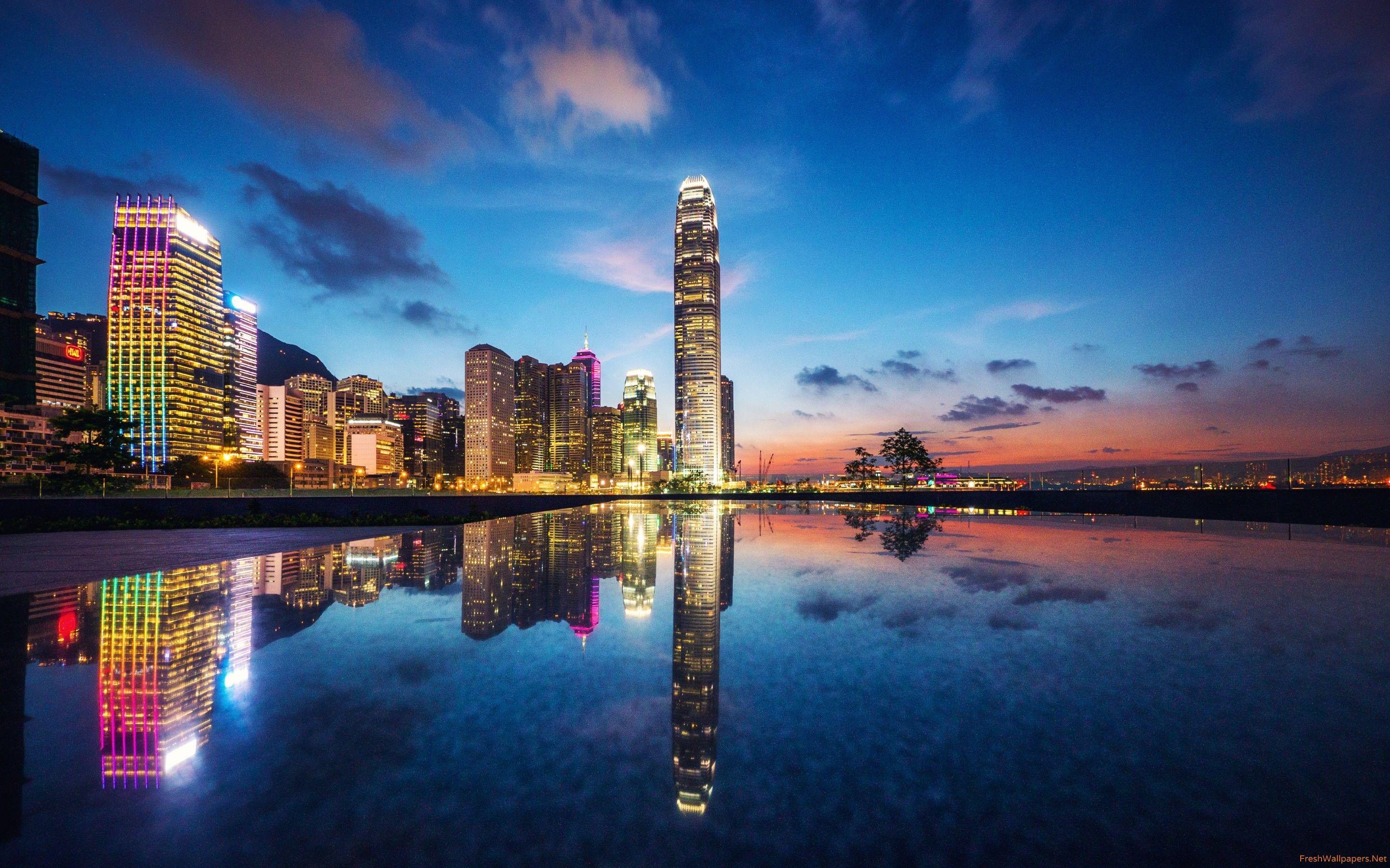 2880x1800 Hong Kong wallpaper