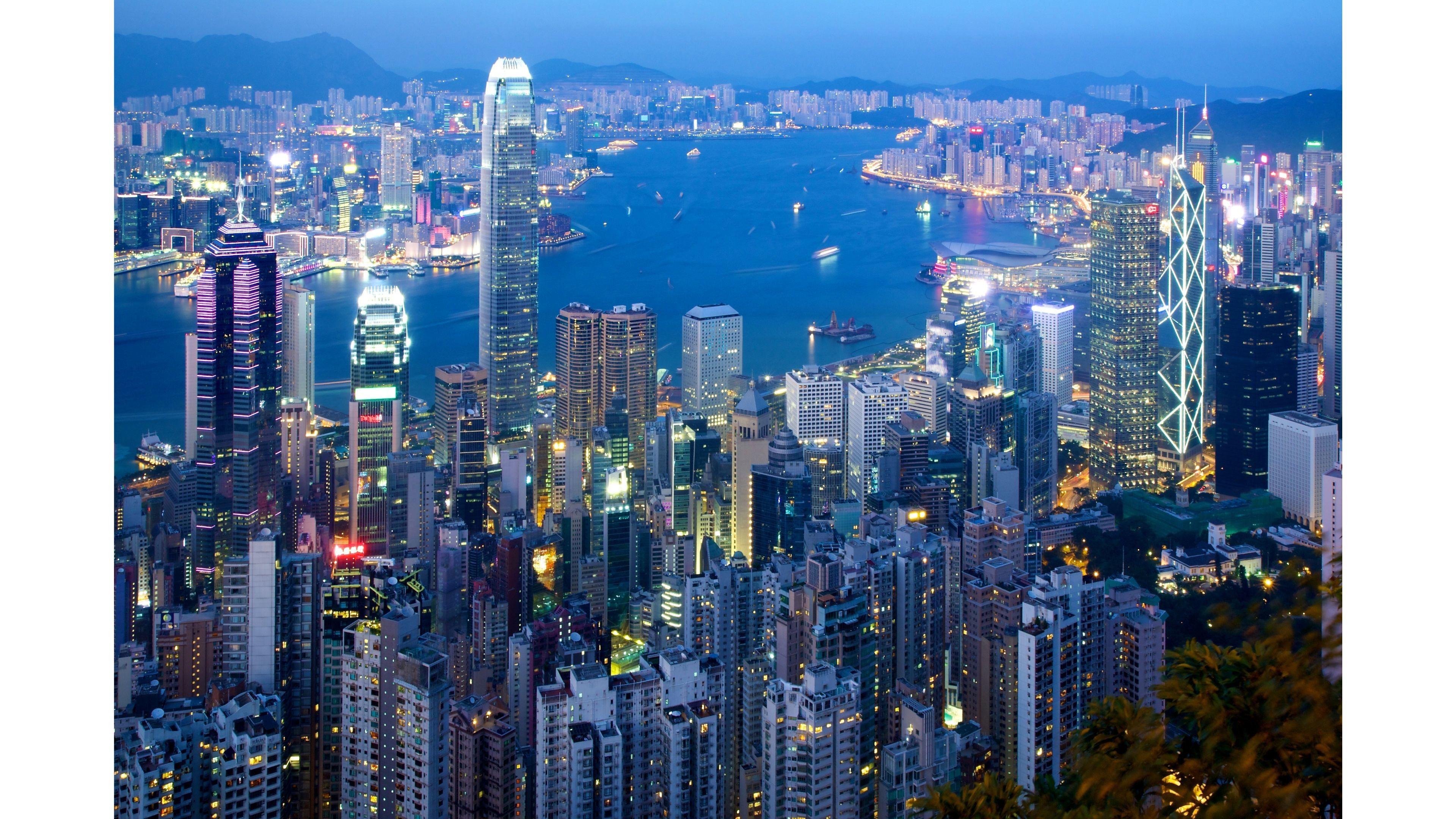 3840x2160 Hong Kong Wallpaper