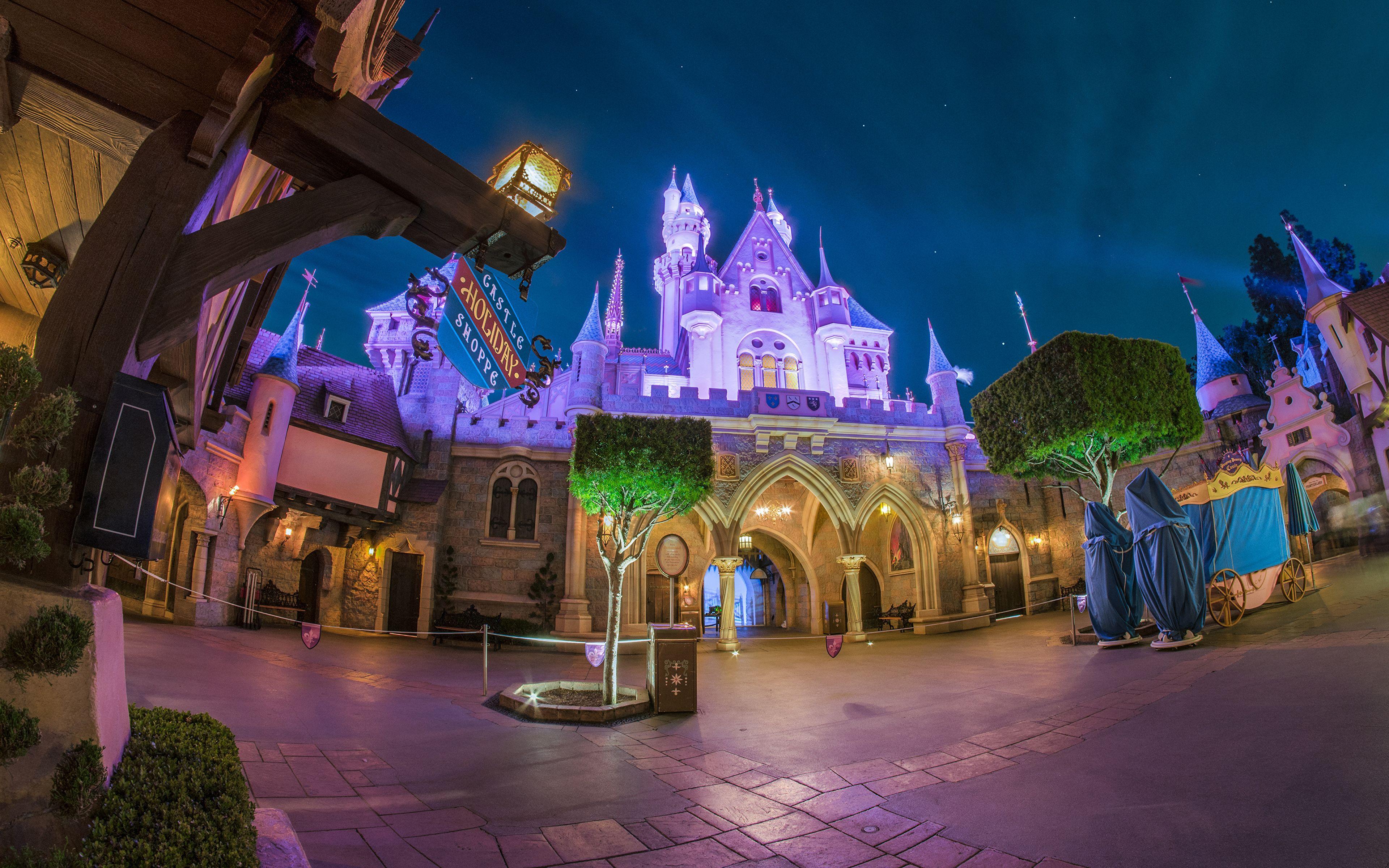 3840x2400 Desktop Wallpaper Anaheim California Disneyland USA 3840x2400
