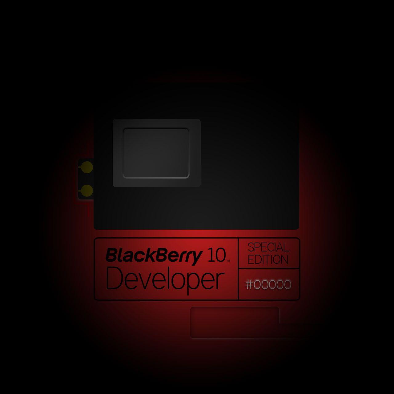 1280x1280 Hình nền BlackBerry Q10 Limited Edition - BlackBerry 10