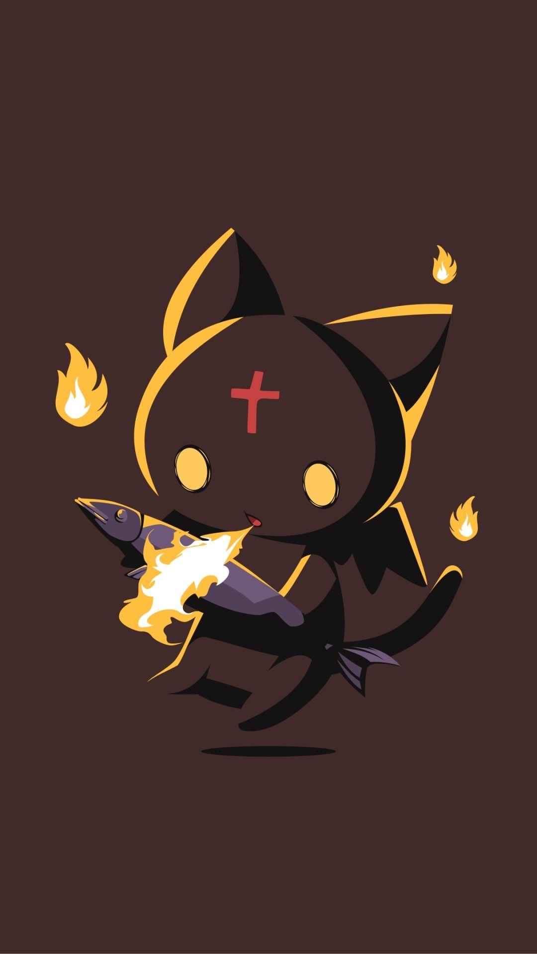 1080x1920 Cat's illustration