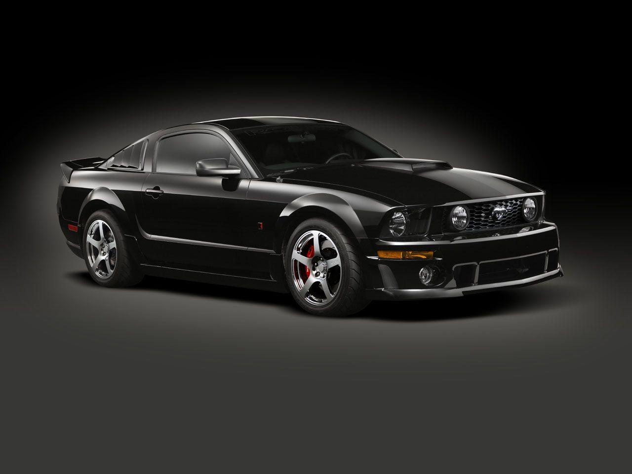 1280x961 Free download Black Mustang Wallpaper [1280x961]