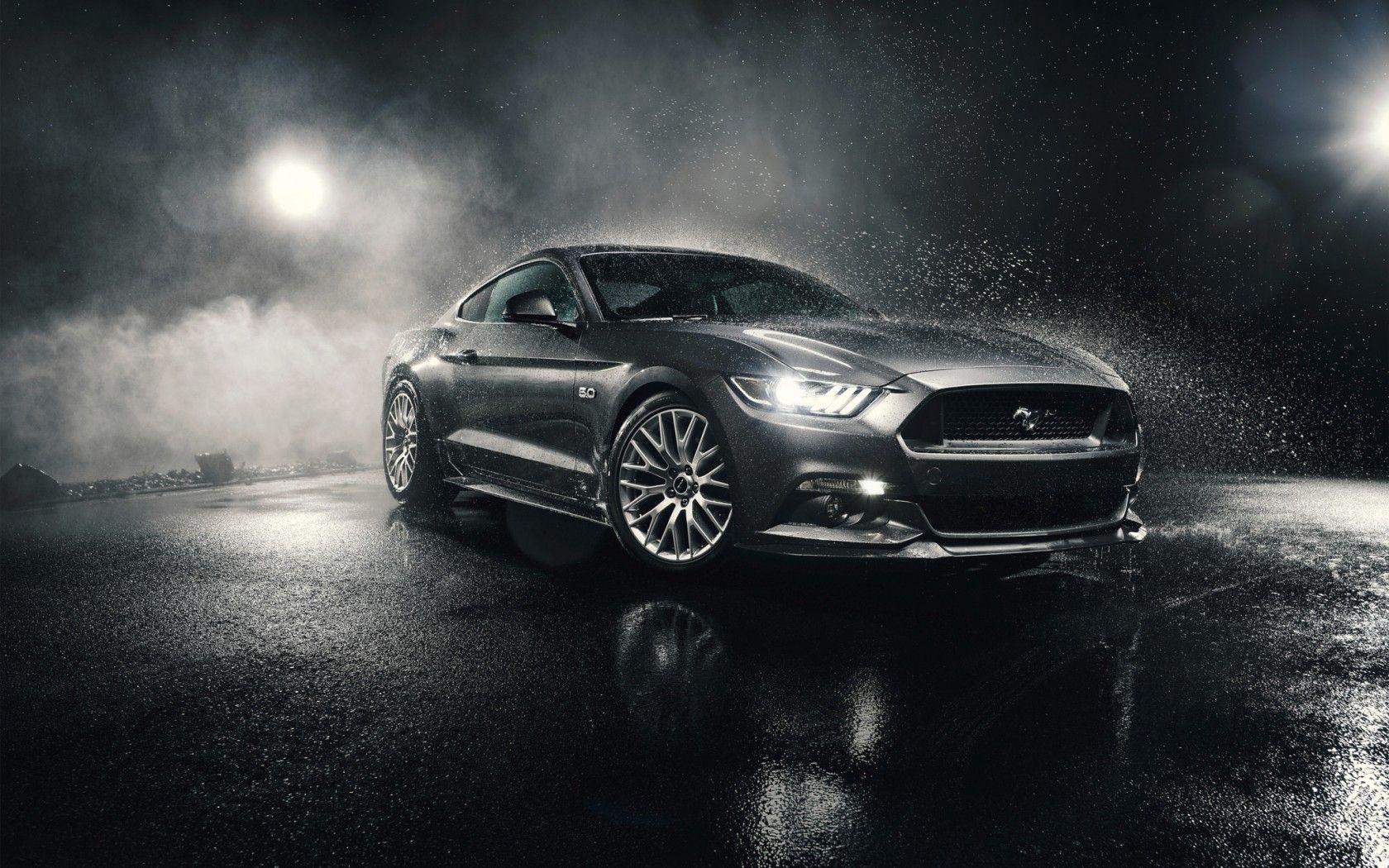 1680x1050 Mustang Cars Logo Background