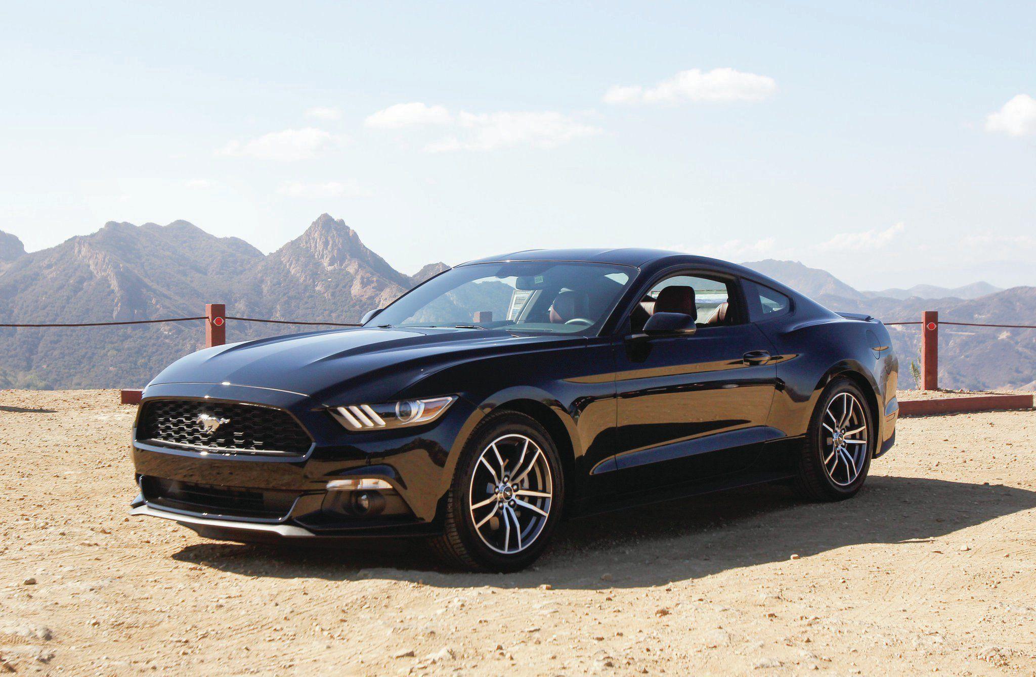 2048x1340 Black Ford Mustang Wallpaper Full HD Mustang Black